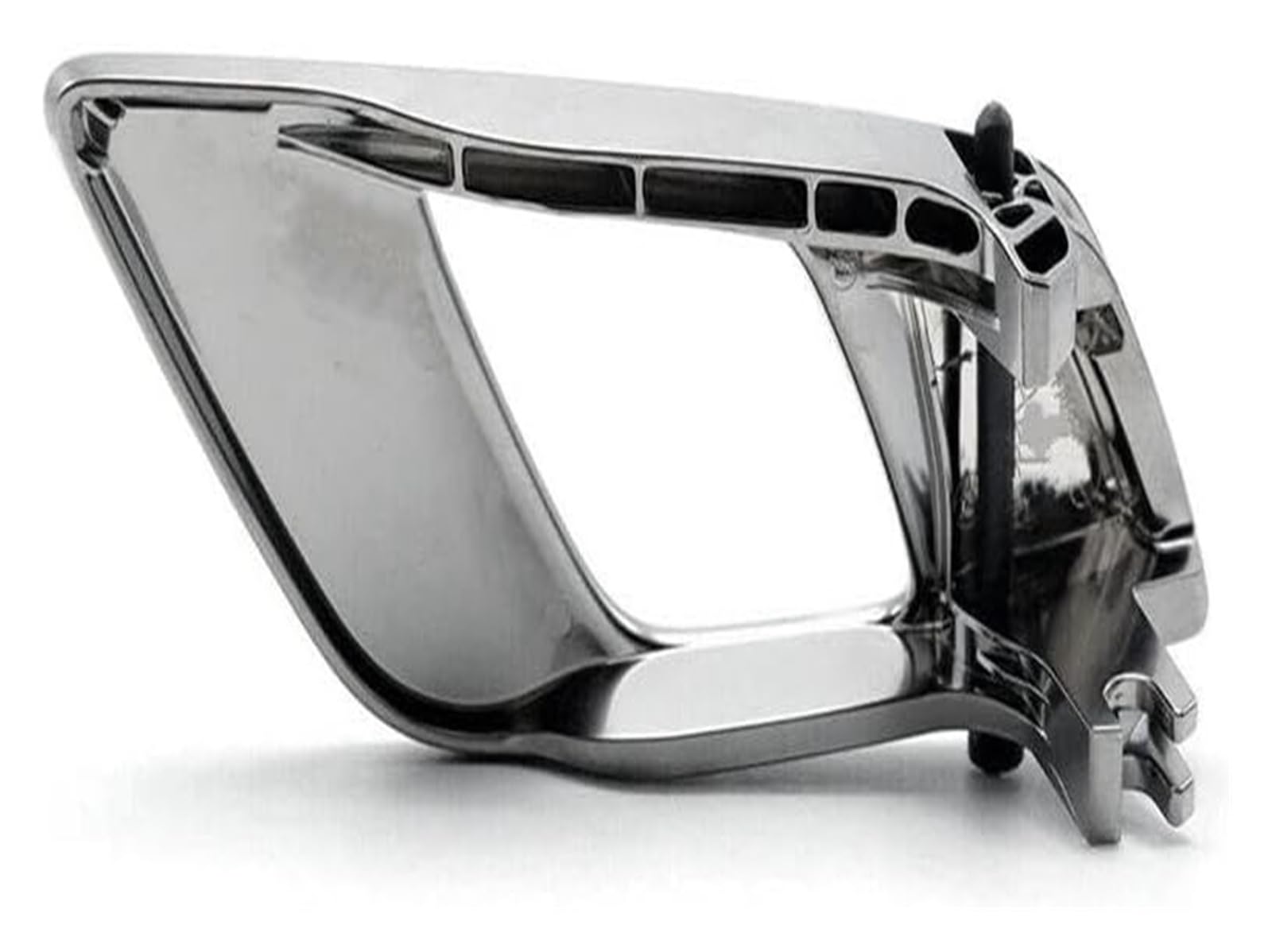 Maniglia Interna Porta Auto Per Ford Ranger 2012-2019 E Everest 2015-2019, Colore Argento, In ABS, Sostituzione Diretta, Lato Destro, 1 Pezzo - 2
