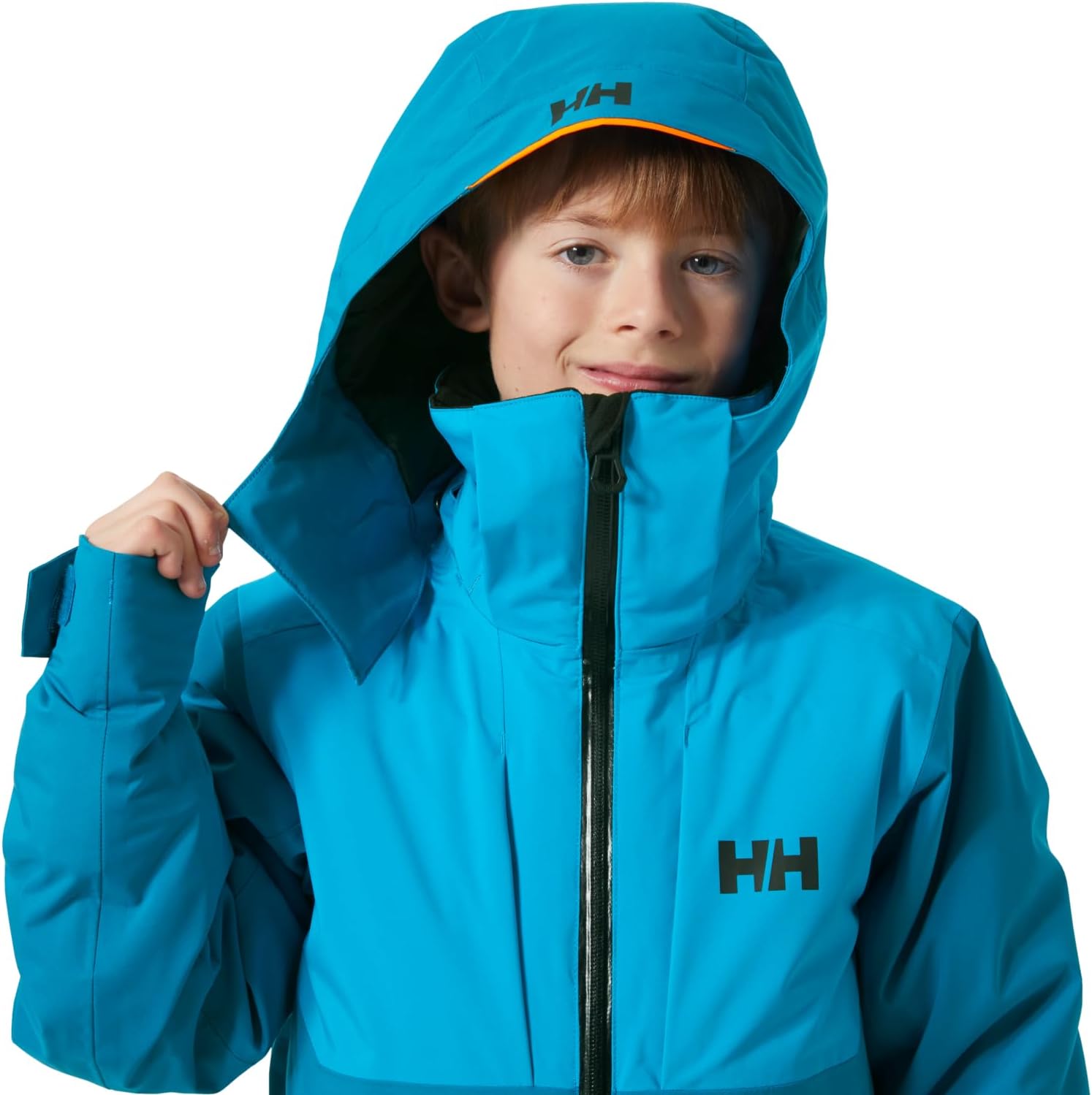 Helly-Hansen Junior Alpha Jacket, Waterproof & Windproof, Ideal for Kids' Outdoor Adventures, Breathable, Unisex Design