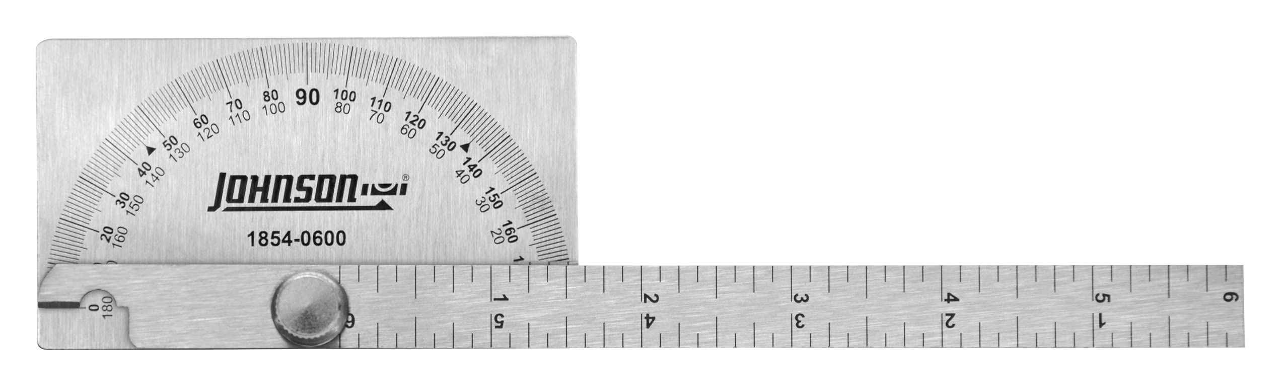 6" Stainless Steel Protractor - Precision Angle Tool -2