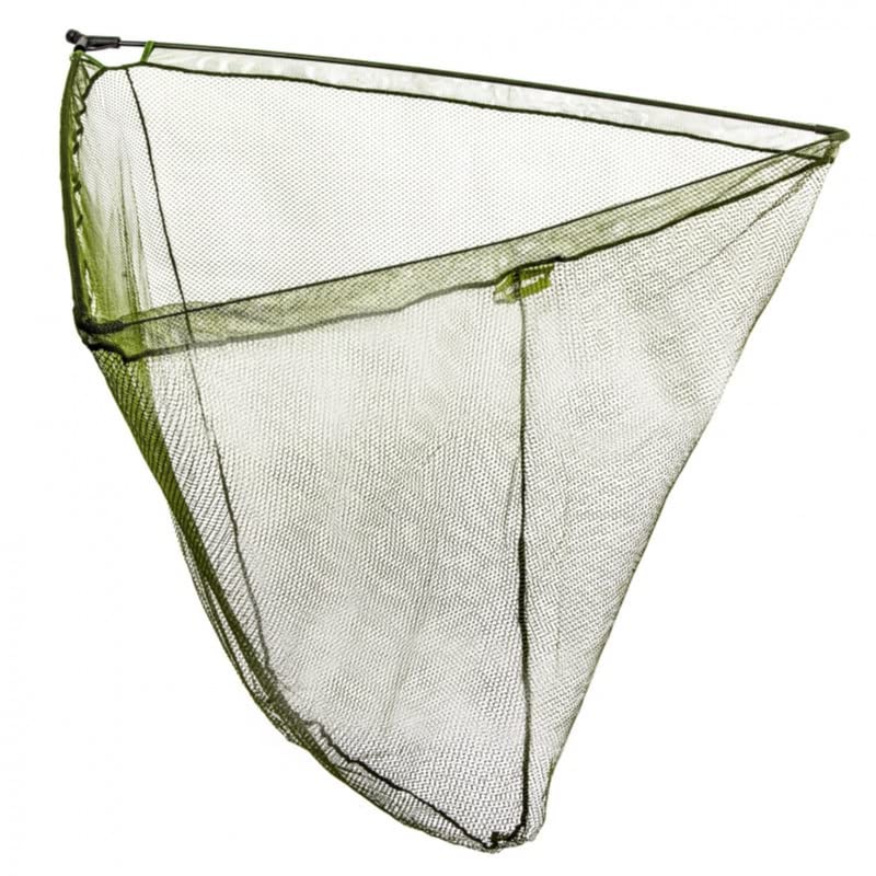 Saber - 50" Specimen Landing Net Head - Olive Green Mesh - 127cm Width - 130cm Depth - Includes Drawstring Stink Bag - Fishing Landing Net - Easy to Use - Fishing Accessories