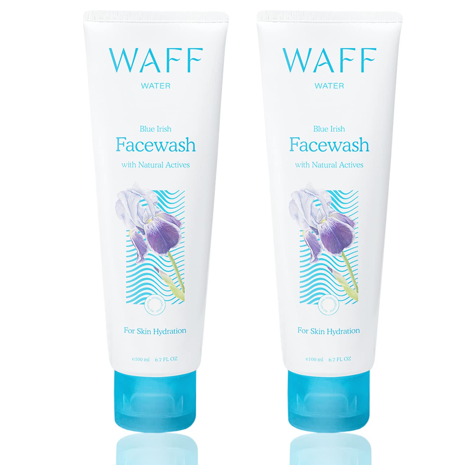 WAFF Pomegranate Face Wash | Hydrating & soothing | Deeply nourishes & brightens | Enriched with essential oils for a natural glow | No artificial fragrance | Sulfate-free