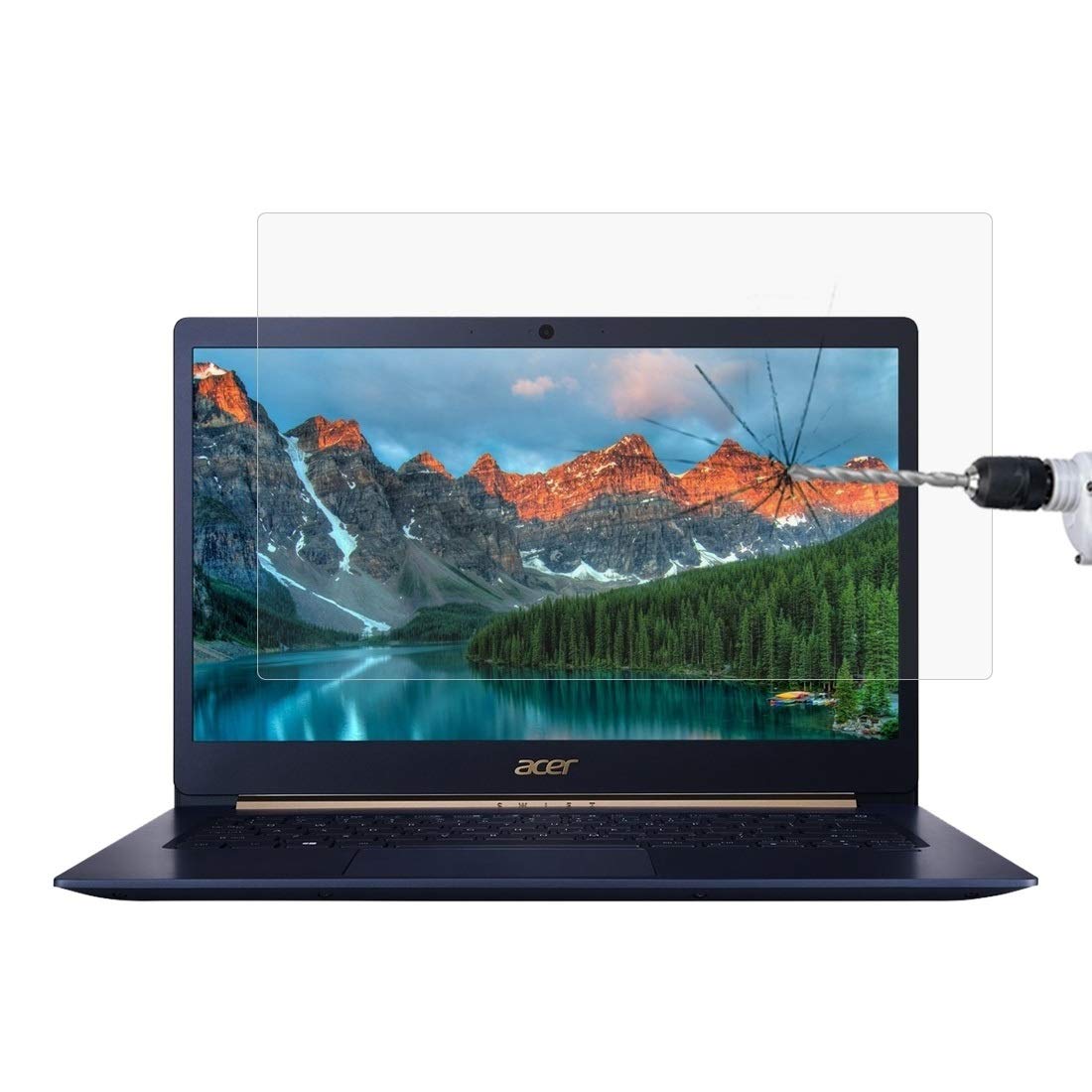 Pantalla de Ordenador portátil Protector Pantalla Protectora de Cristal Templado HD Compatible for Laptop Acer Swift 5 Laptop SF51452T82WQ de 14 Pulgadas Accesorios de computador