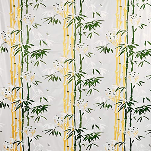 Image of Feelings Shower Curtain PVC Waterproof Curtain for Shower 7 Feet with 8 Hook - 54 x 84 Inch Printed Shower Curtain (Pattern - Q)