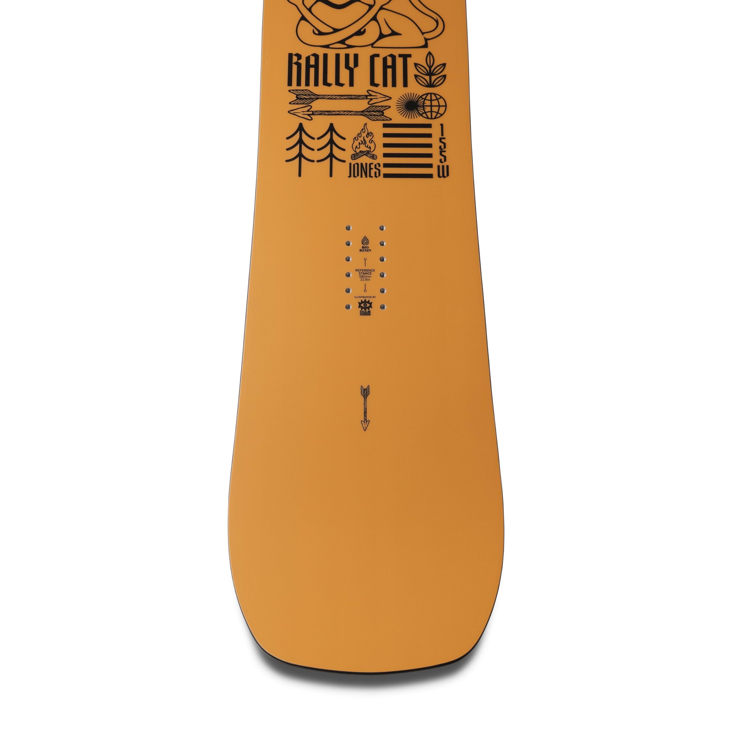 Jones Rally Cat Snowboard 156