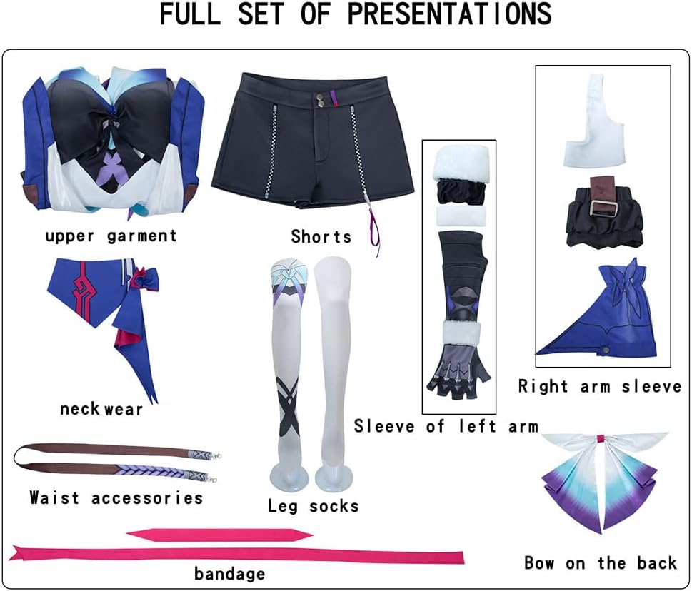 Cosplay Life Honkai Star Rail Cosplay Costume Halloween Outfit Uniform Full Set Costume For Unisex Adult - Image 6