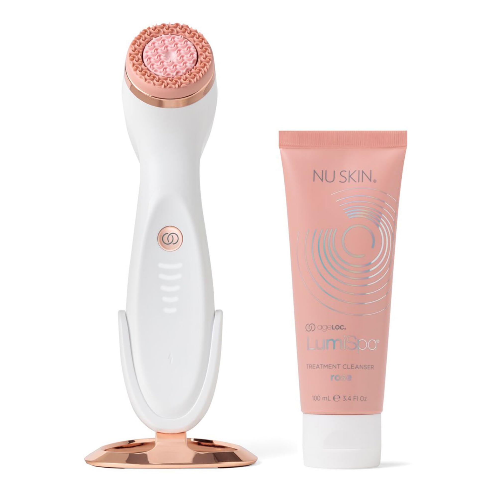 【新品未使用未開封】Nu Skin LumiSpa ホワイト/ローズゴールド ageLOC Rose Gold LumiSpa® iO | Nu Skin