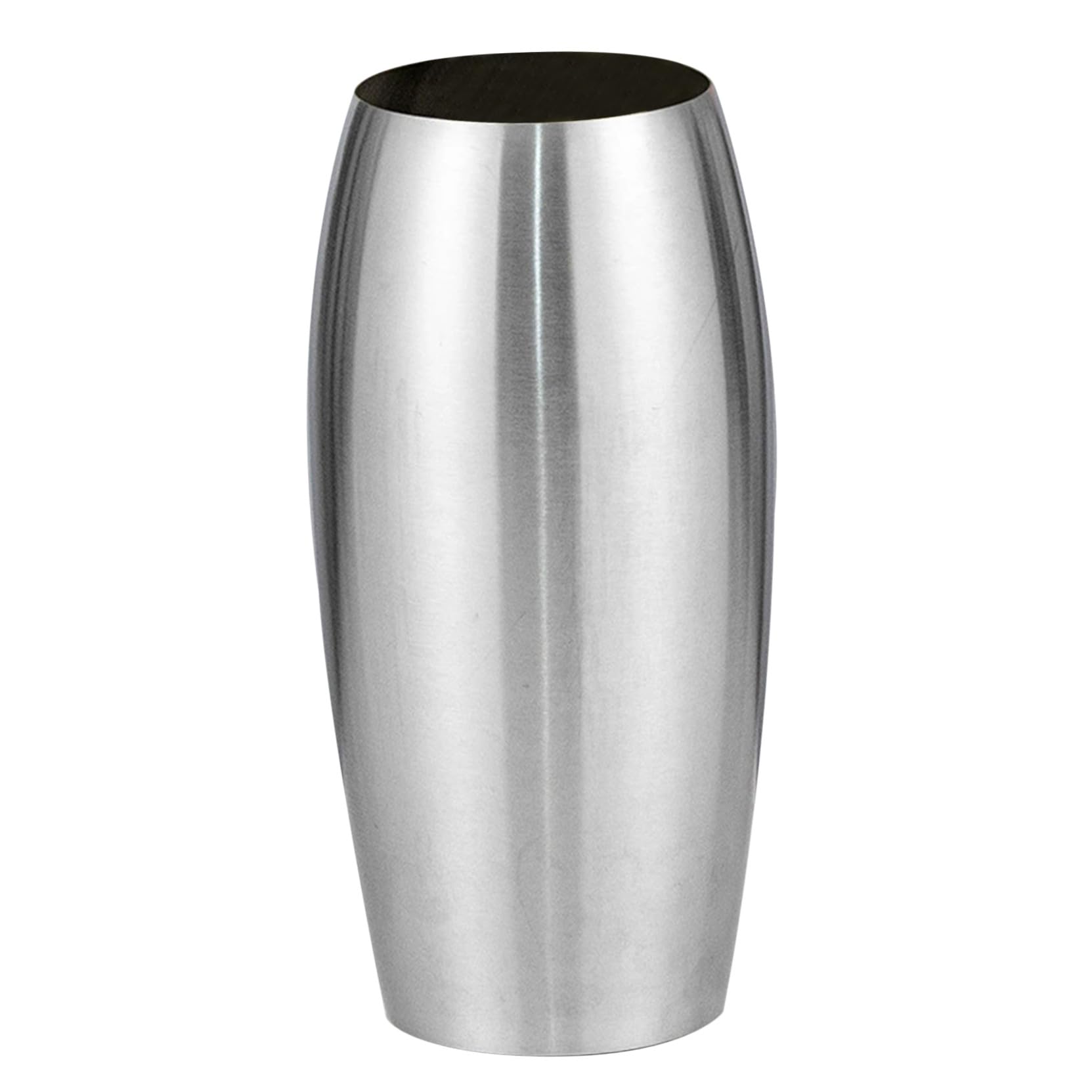 Cabilock Silberne Edelstahl Blumenvase Modern Elegant Hoch 30cm Leicht zu Reinigen für Hochzeitstischdeko und Wohnraumdekoration