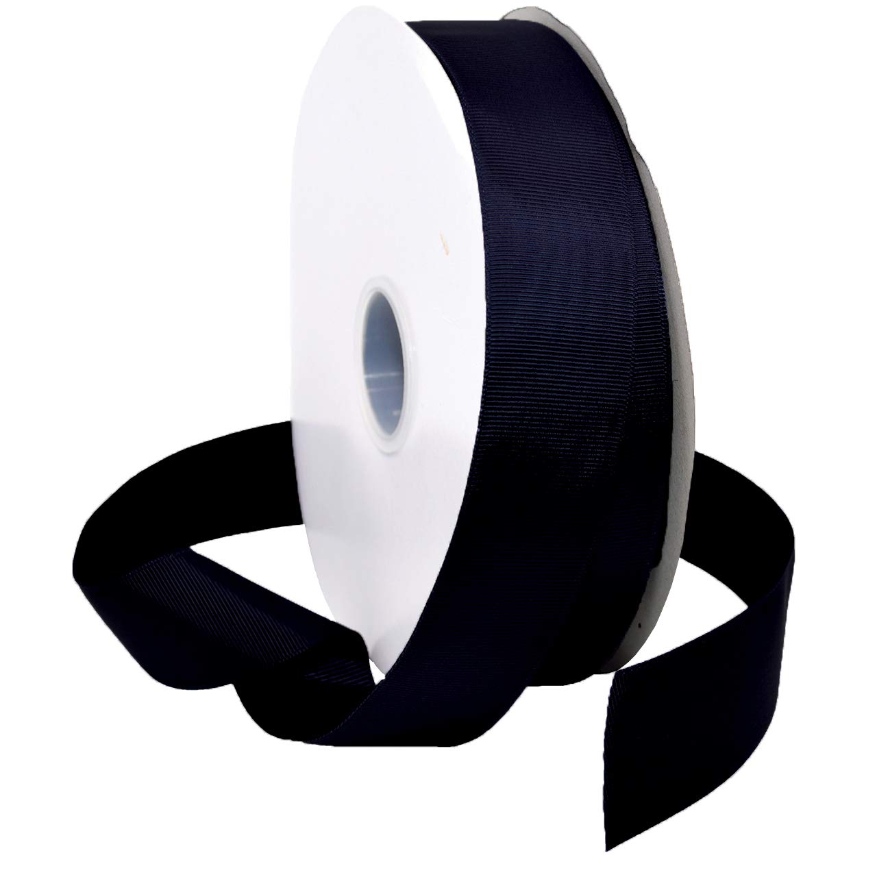 Ruban gros grain bleu Morex haute densité pour finitions haut de gamme