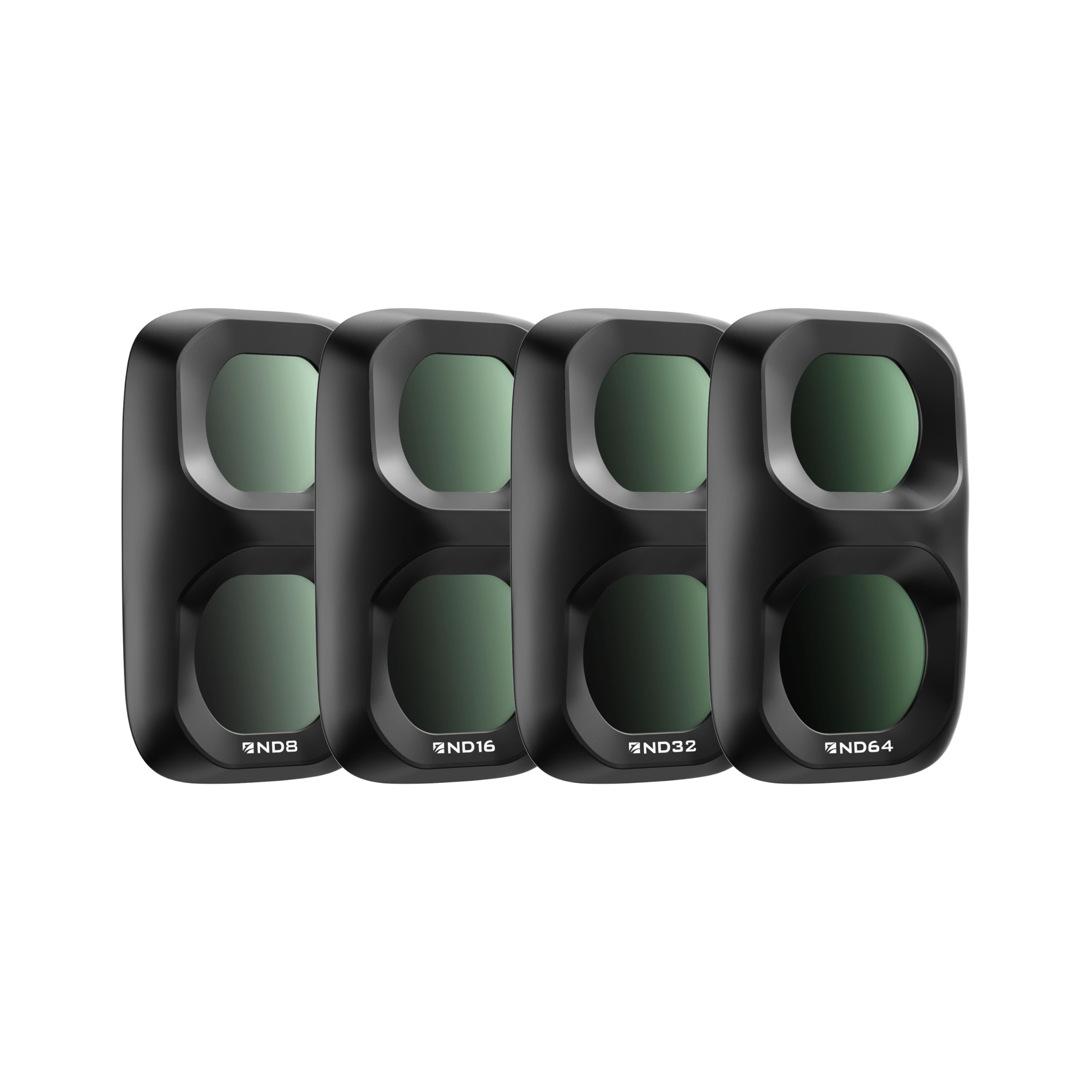 Freewell Standard Day NDFilter Set,für DJI Osmo Pocket 4P/Xtra Muse 2 PRO | Quick Swap ND8, ND16, ND32, ND64,4 Stück