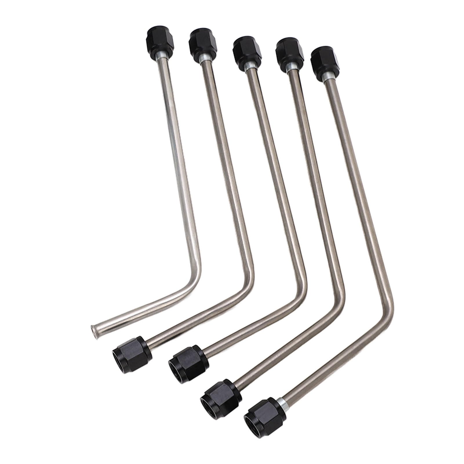 Kit di sfiato di vapore crossover per refrigerante, distributore in alluminio CNC in acciaio inossidabile 304 per motori LS1 LS2 LS3 LS6 LS7 LSX con blocco in alluminio anodizzato nero