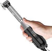 Vista 9 de IZIO Multi-Purpose Electric Die Grinder Kit - 6 Variable Speed Polisher & Sander, Compact 1" Rotary Angle Grinder for Metal/Wood Crafting, DIY &