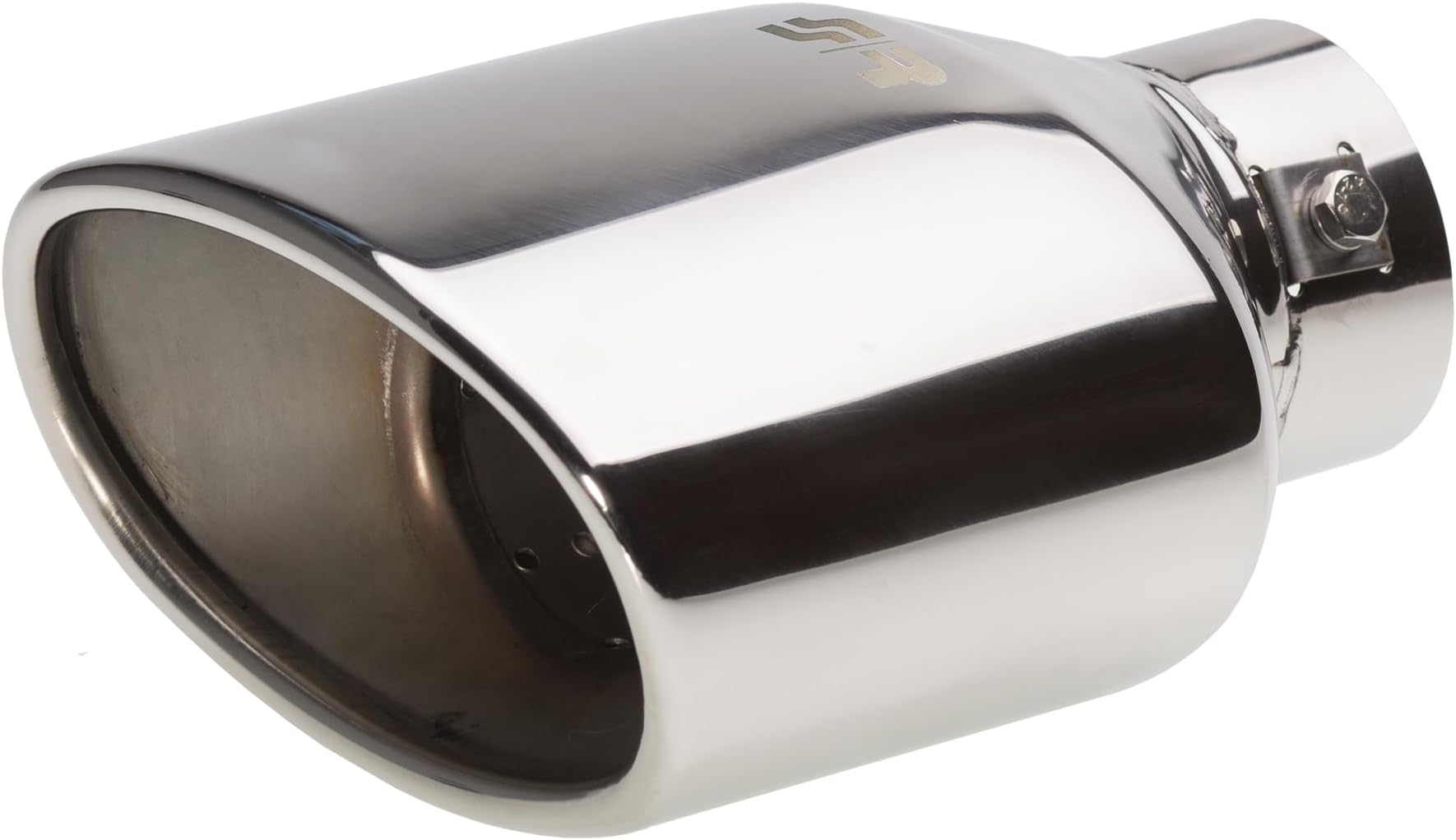Simoni Racing TRX/74 Exhaust Tip Oval Inox