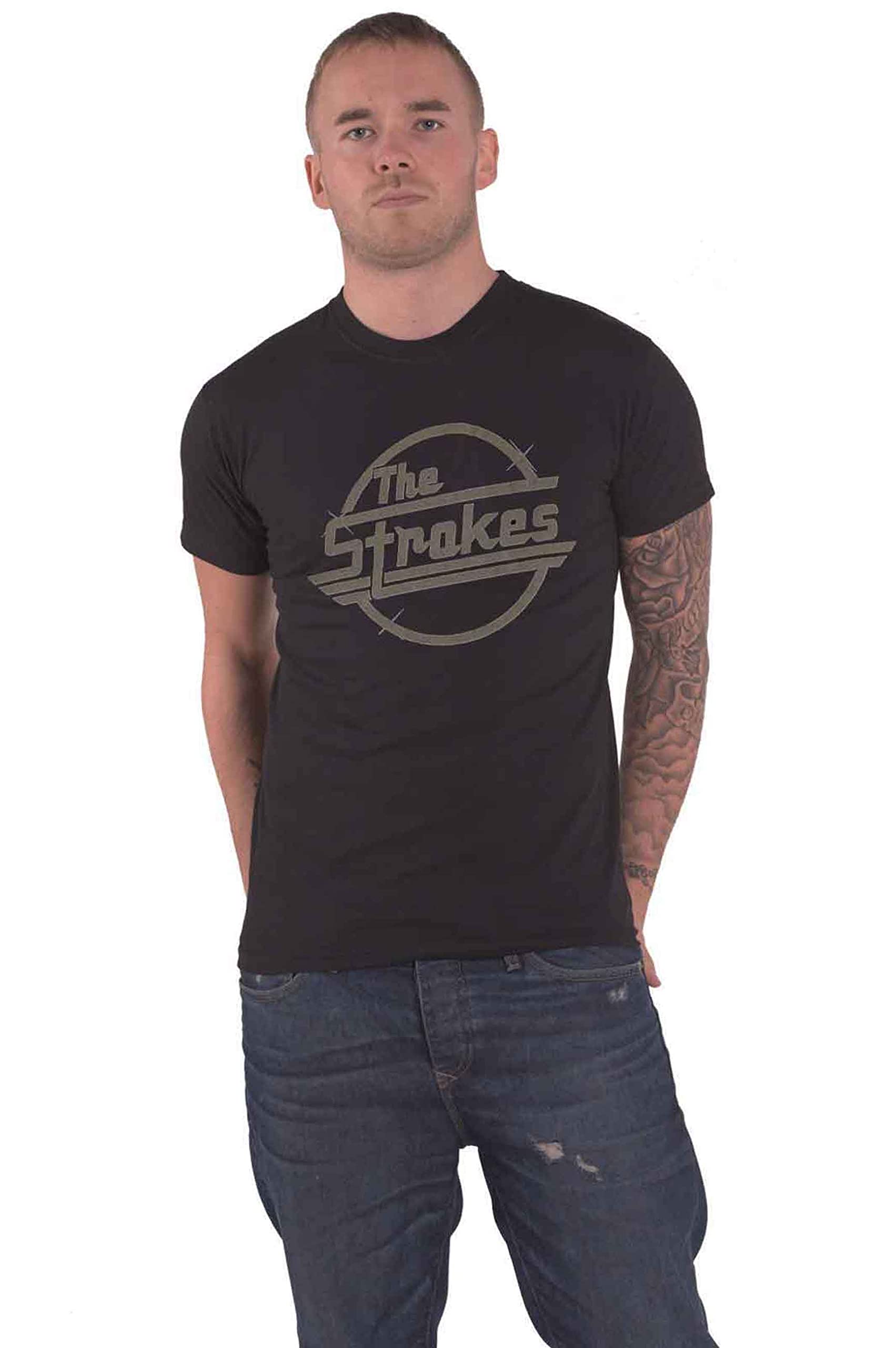 The Strokes T Shirt Hi-Build OG Magna Official Unisex Black XXL