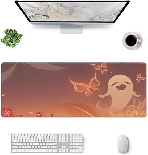 Miniatura 3 de Genshin Game Impact Hu Tao - Alfombrilla de mouse grande de goma antideslizante para suministros de oficina, computadoras, computadora de