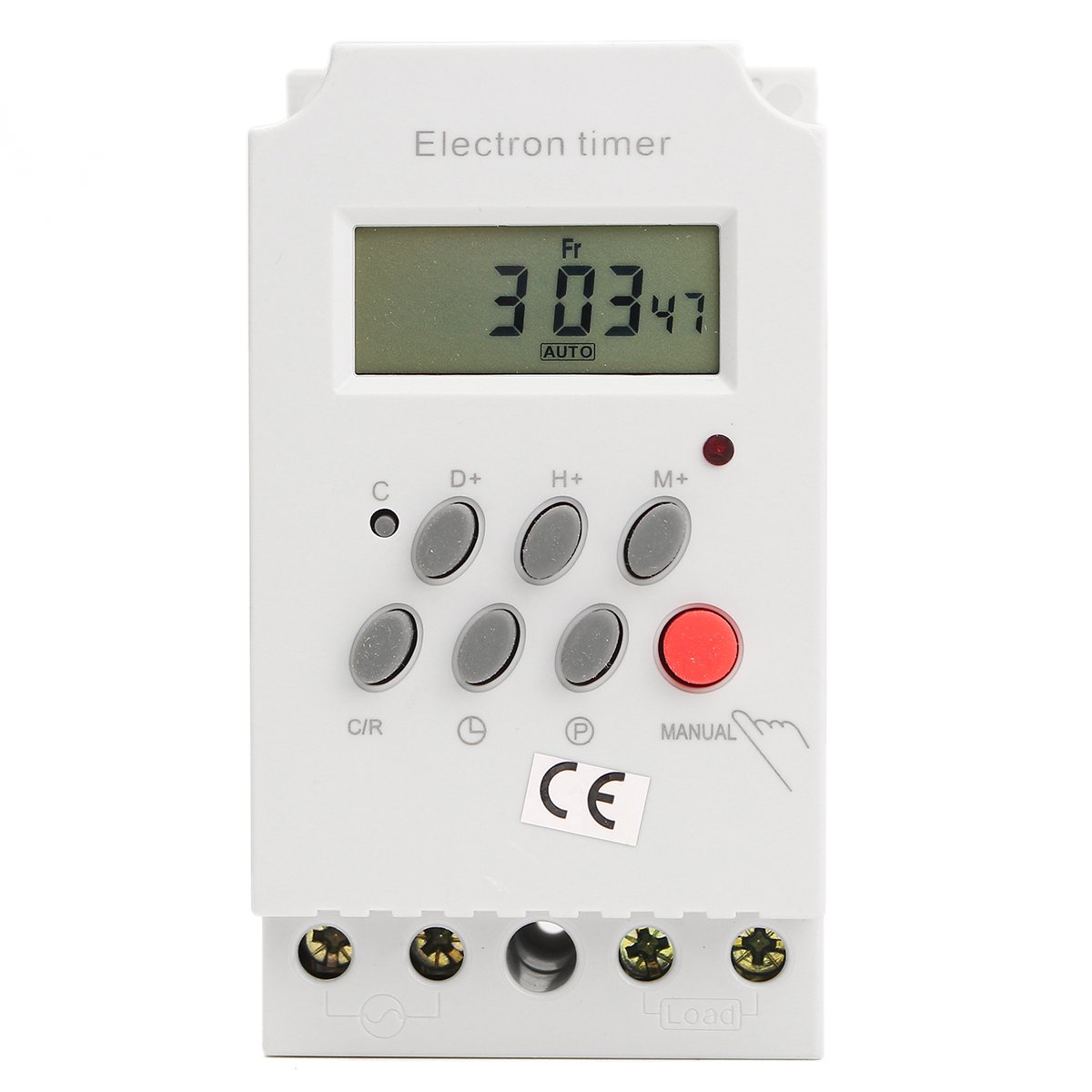 Minuterie Électronique Programmable De Ca 220V 25A De Rail De Minuterie De Digital De Digital
