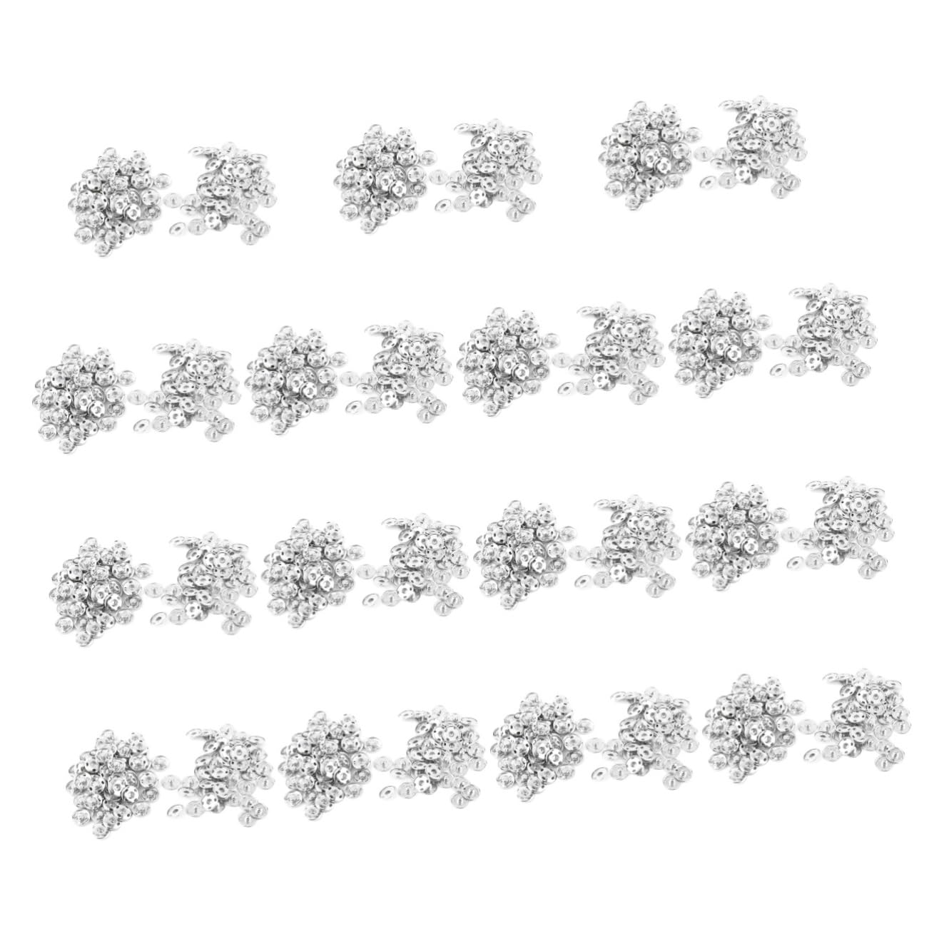 Operitacx 750 Juegos De Kit De Broche De Metal Para Coser Broches De Presión Broches De De Accesorios De De Ropa Sujetadores De Presión De Latón