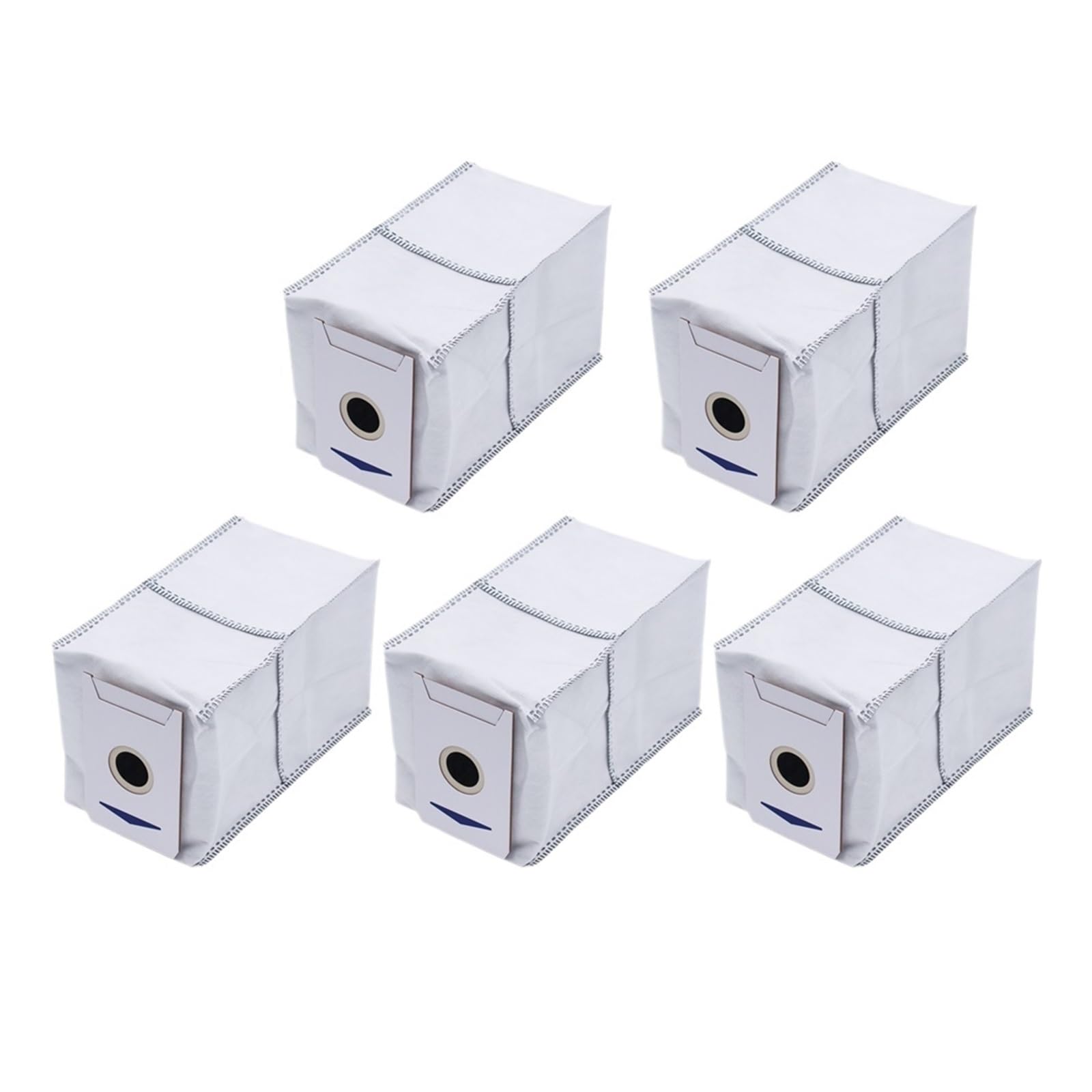 EEZII 5-pack Dust Bag Accessories，compatible For Ecovacs，compatible For Deebot，T30 Omni And T30 Pro Omni Robot Vacuums