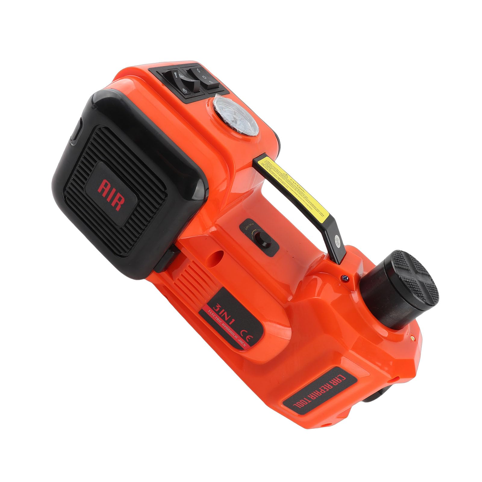 Martinetti Idraulici Elettrici 5T, Martinetto Da Pavimento Per Auto, Martinetto Per Veicoli Con 12 V, Luce A LED E Torcia Elettrica, Ideale Per Il E Lo Stoccaggio Di Emergenza Pneumatici Su