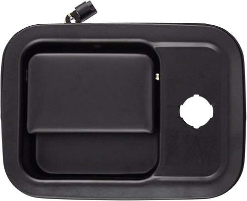 Miniatura 436 de TRQ Manija de puerta exterior delantera izquierda plateada para el lado del conductor compatible con Nissan 370Z 2009-2017