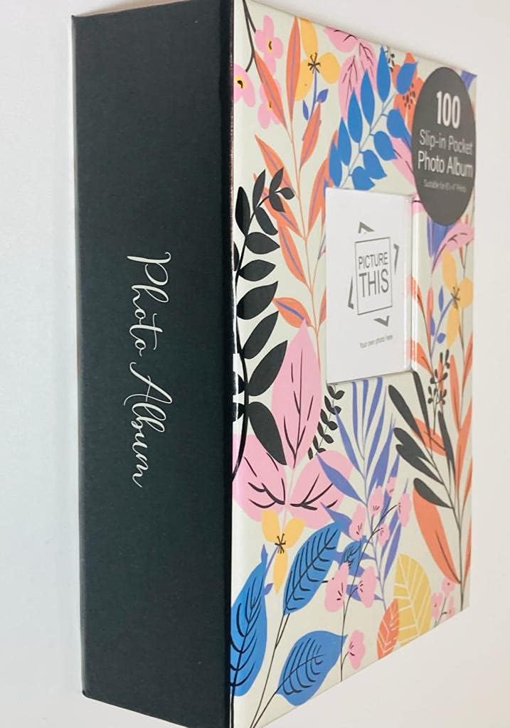 Bzbee 6x4 Slip In Photo Album 100 Pockets, Multi, 16.5cm x 13.5cm - Image 4