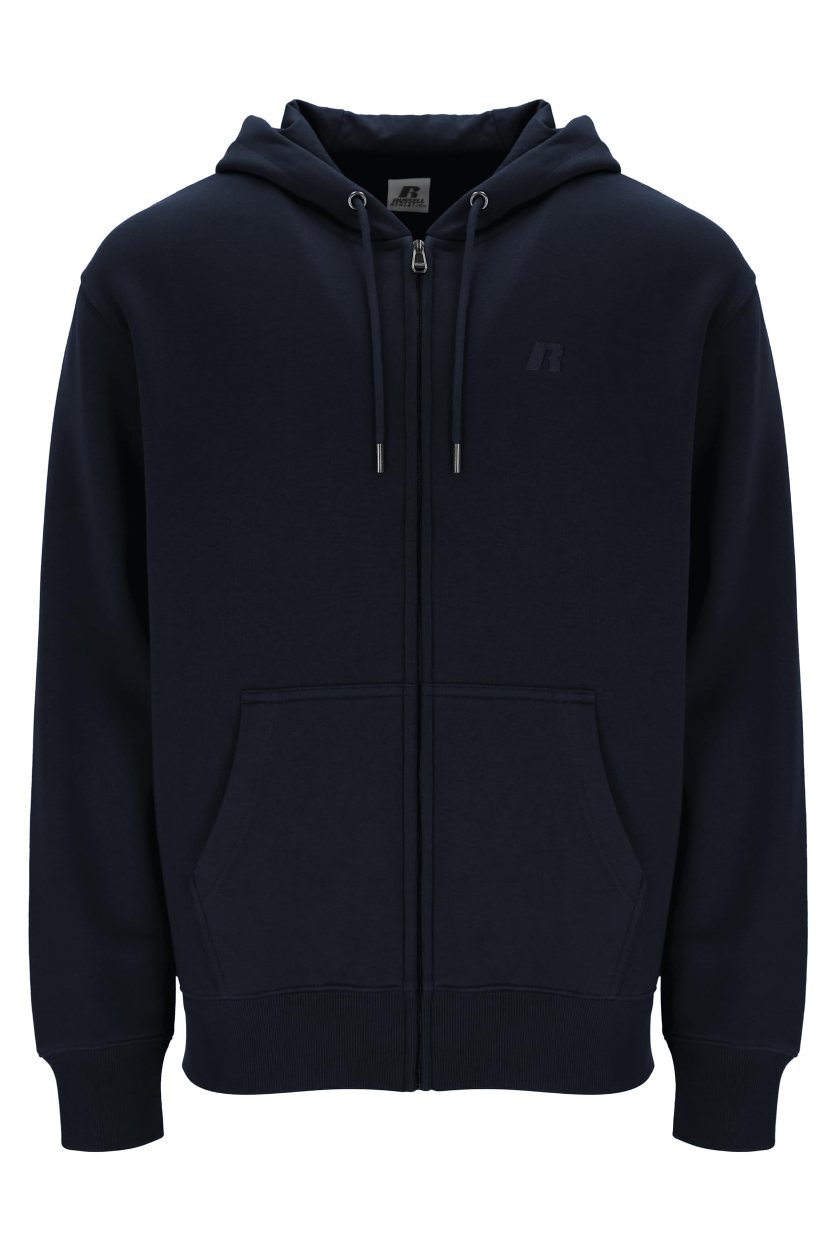 Russell Athletic Mens Zip Through Hoody Nuring Tunic, Marine, XXL EU