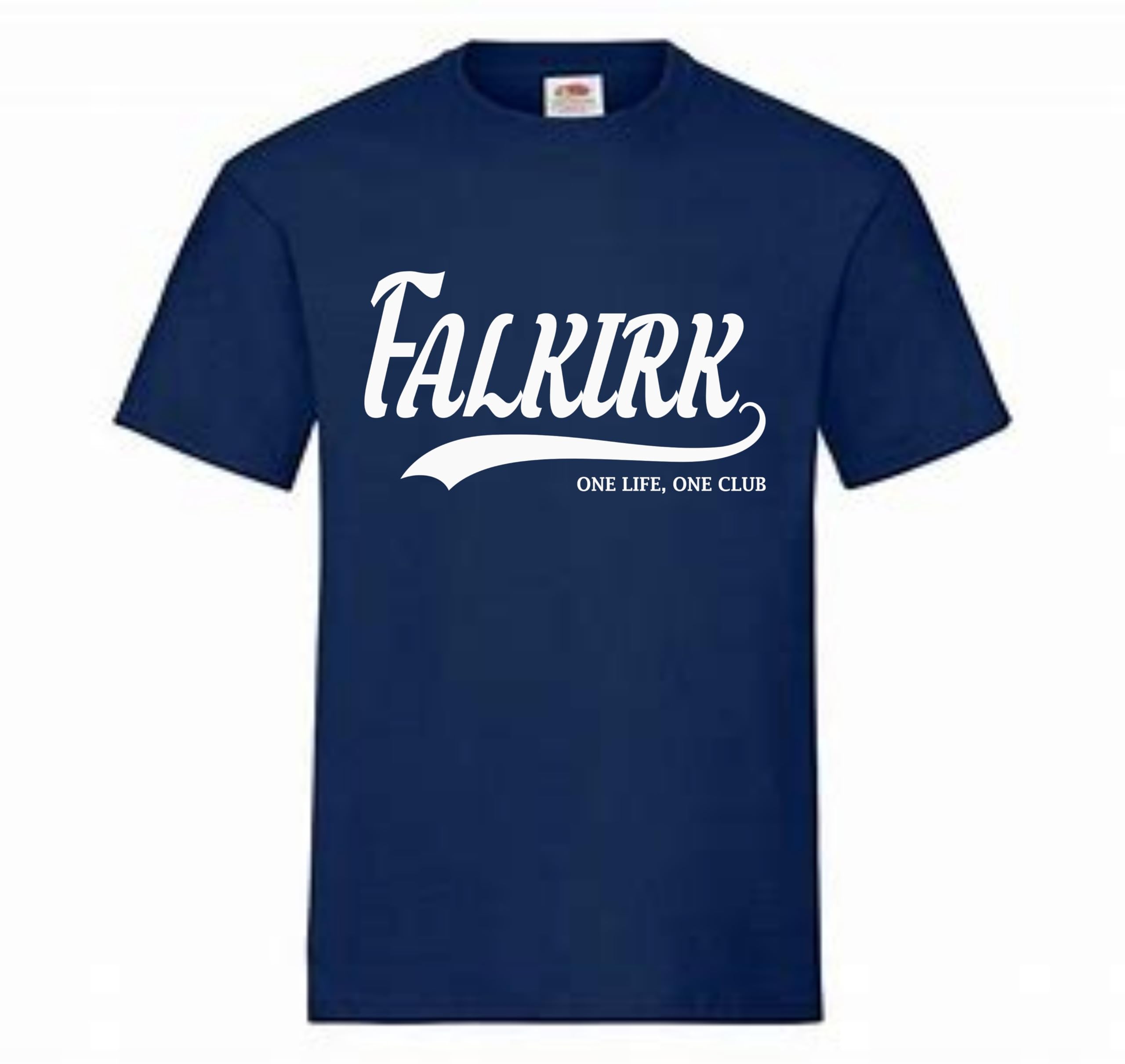 Falkirk Scottish Scotland Tshirt dad Team Husband Mens Present Gift Shirt Premium Soccer League Club Black