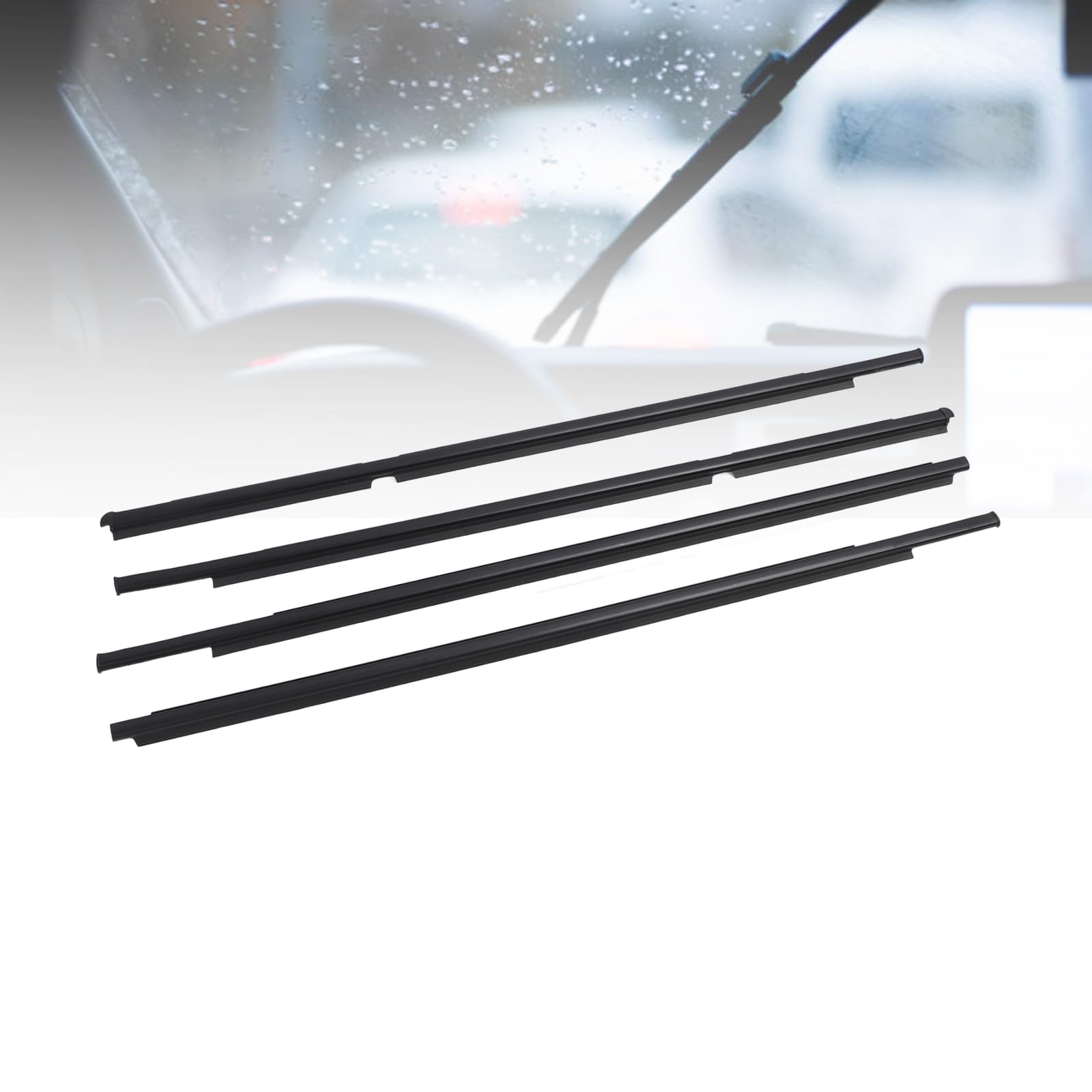 Amazon.com: Window Moulding Trim Weatherstrip Seal Belt, 4 Pcs Car