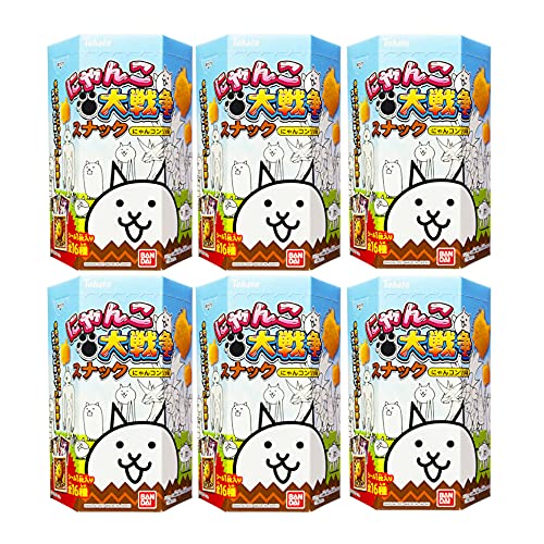 東ハト にゃんこ大戦争スナックにゃんコンソメ味 18g×6個