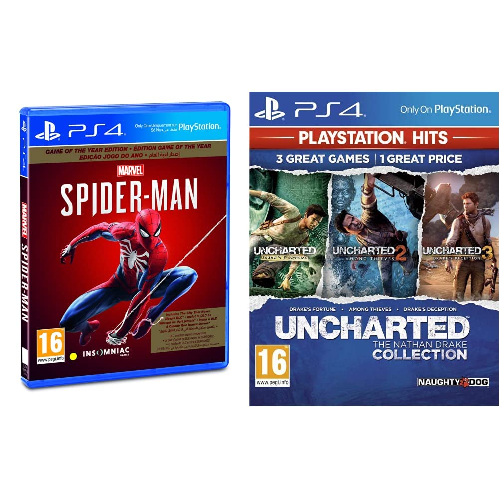 See full amazon price history chart for Sony Marvels Spider-Man G.O.T.Y Ps4+Uncharted Collection Hits (PS4) Sony Marvels Spider-Man G.O.T.Y Ps4+Uncharted Collection Hits (PS4) (B08NRLYWKV) Amazon Price History, Amazon Price Tracker