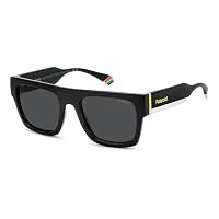 POLAROID SUNGLASSES FRAMES PLD 6224/S/X BLACK 54/20/140 UNISEX ADULTI