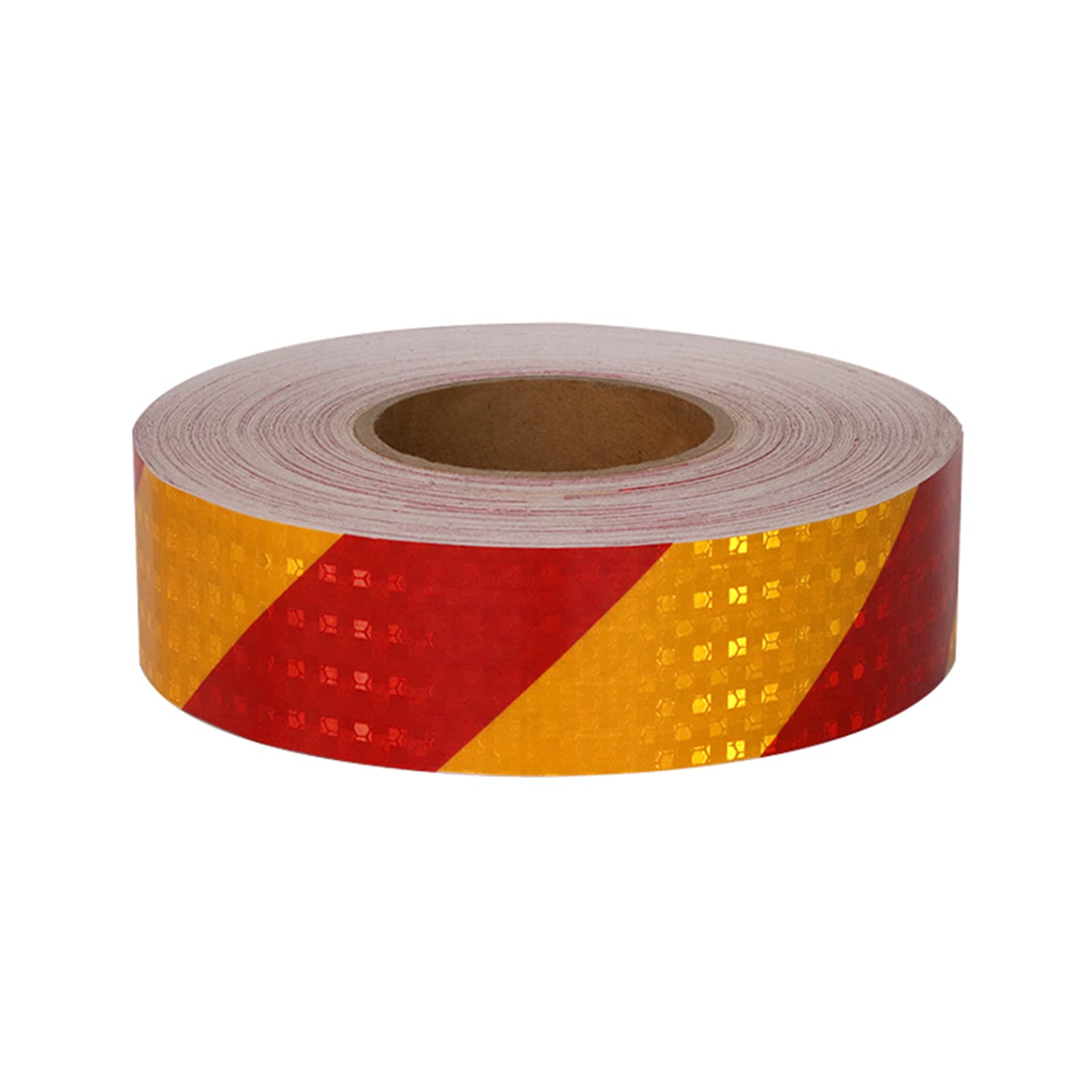 YIDAX Nastro Riflettente, Nastro di Avvertimento di Sicurezza 50M x 5CM, Adesivo Riflettente Ad Alta Intensità Impermeabile Autoadesivo, Nastro Barriera di Marcatura