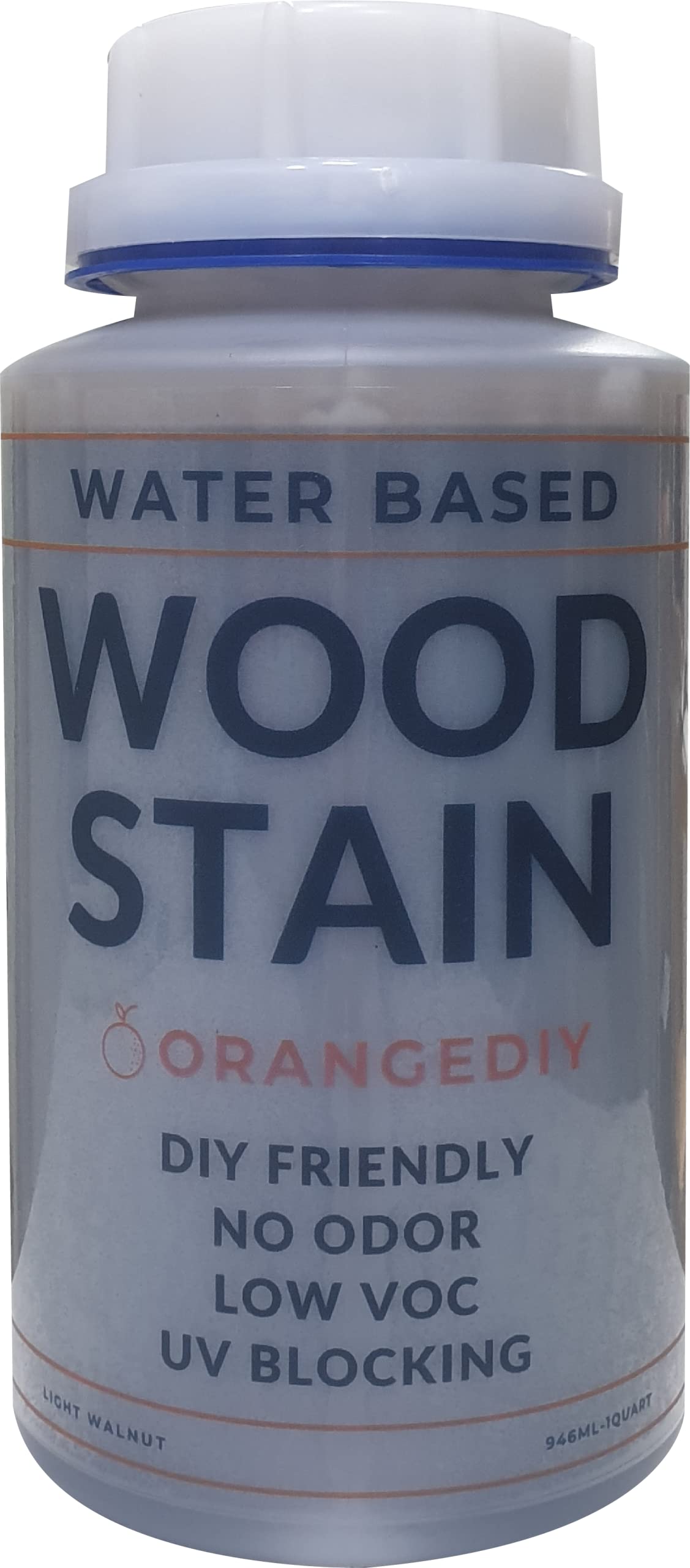 Buy ORANGEDIY Zero Odor Wood Stain, Water Based, Fast Drying, Color d