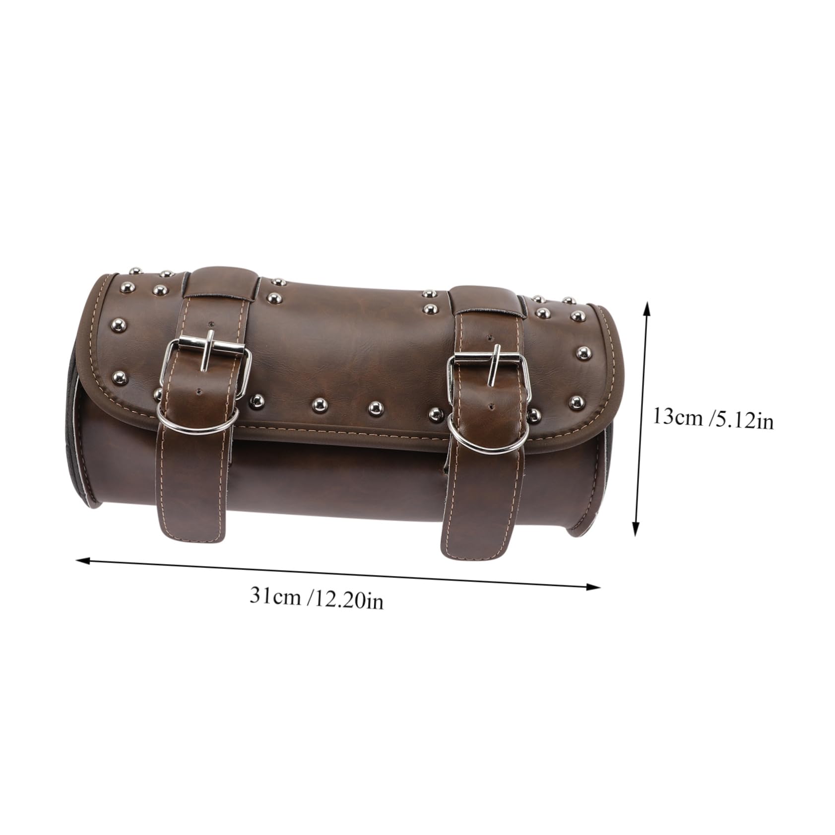 Hemobllo Borsa Manubrio PU Pelle per Organizer Utensili e Ergonomico Capacità Ampia Design Elegante per Viaggi e