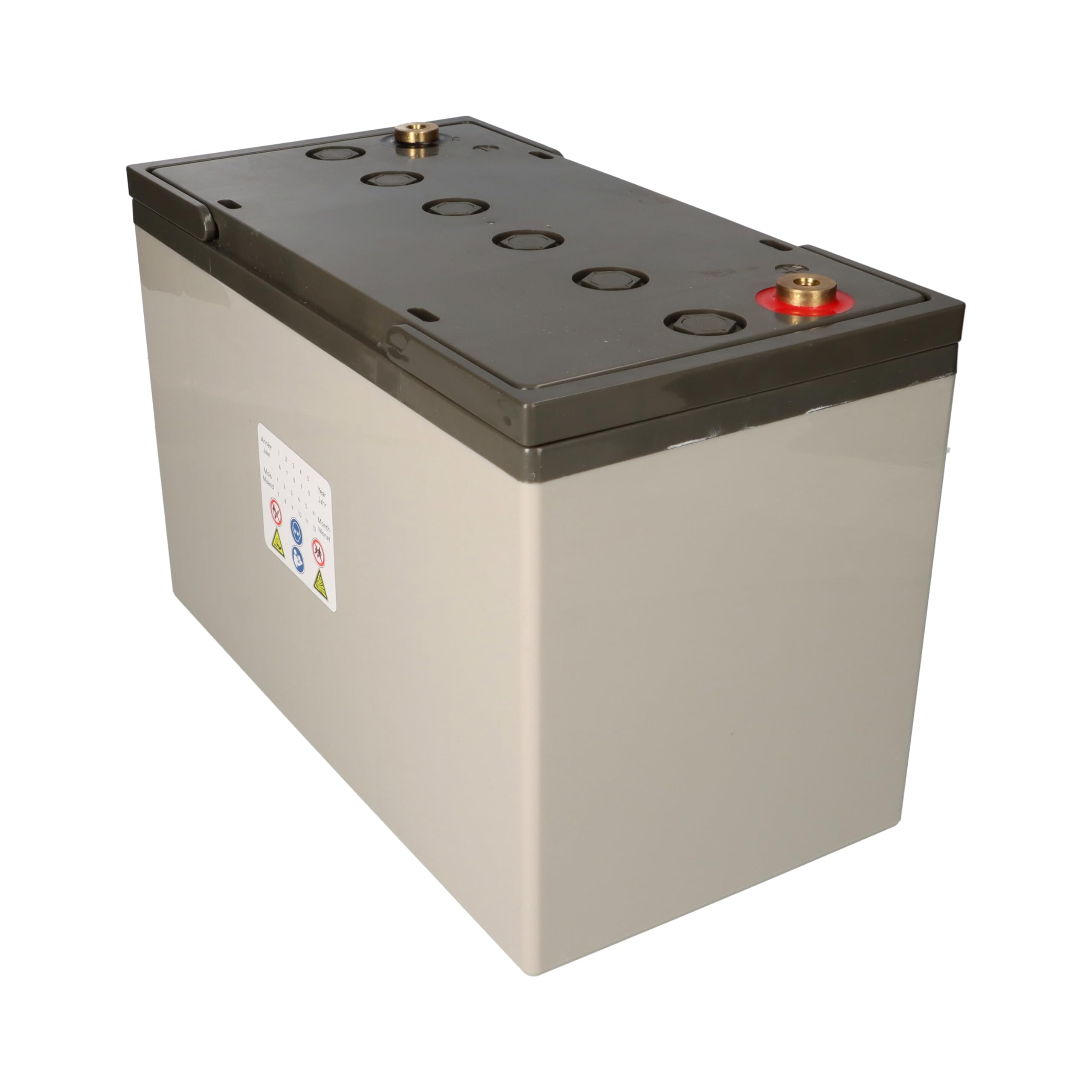 Batería de gel de plomo, 2 unidades, 12 V, 100 Ah, compatible con silla de ruedas, E-Mobil Seniorenmobil etc.