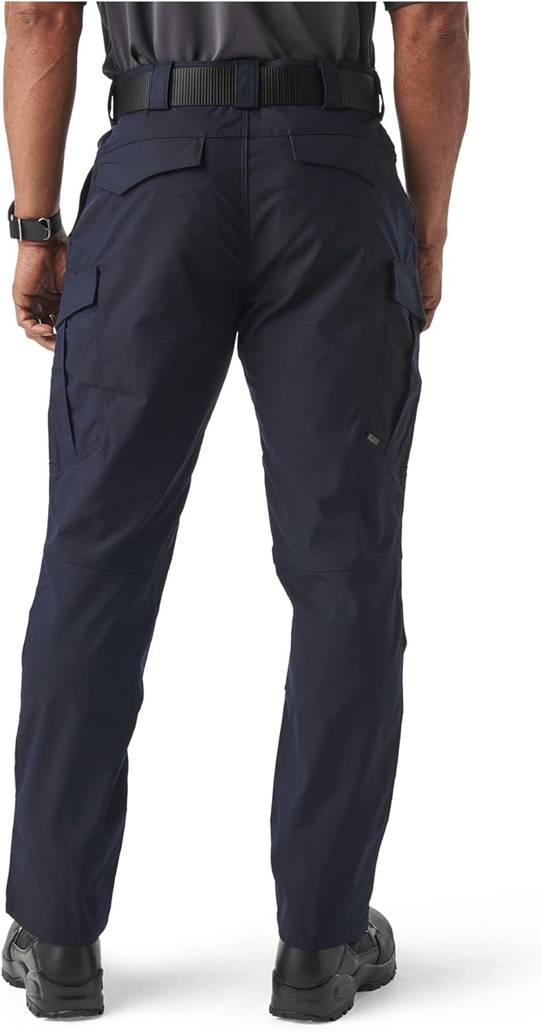 5.11 Tactical Men's Icon Professional Work Cargo Pants, Straight Fit, Modern Look, 8 Pockets, Style 74521ABR
