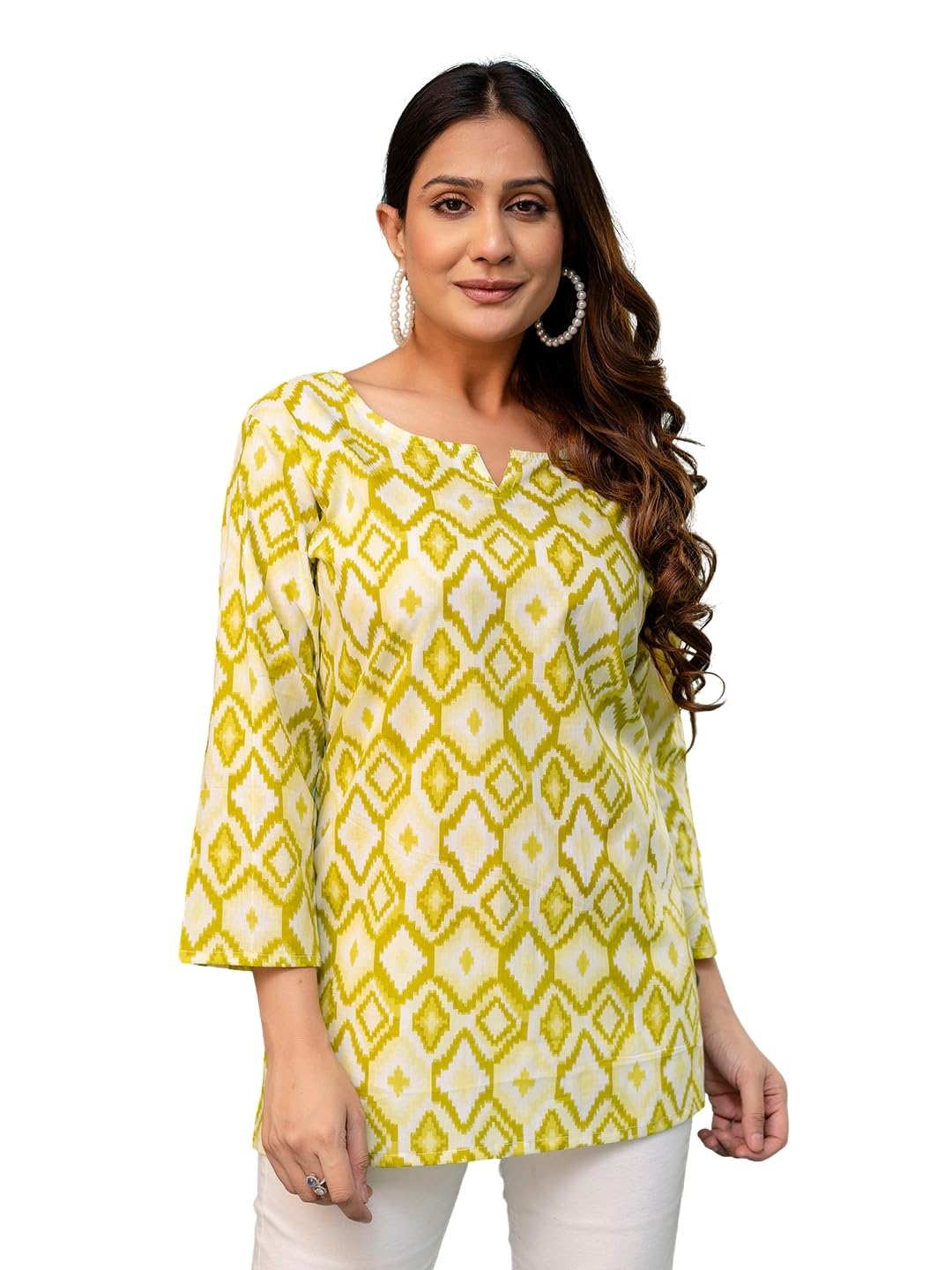 feranoid Elegant Printed top – Soft Cotton, Everyday Style, Sizes (S–XXL)-picture-56