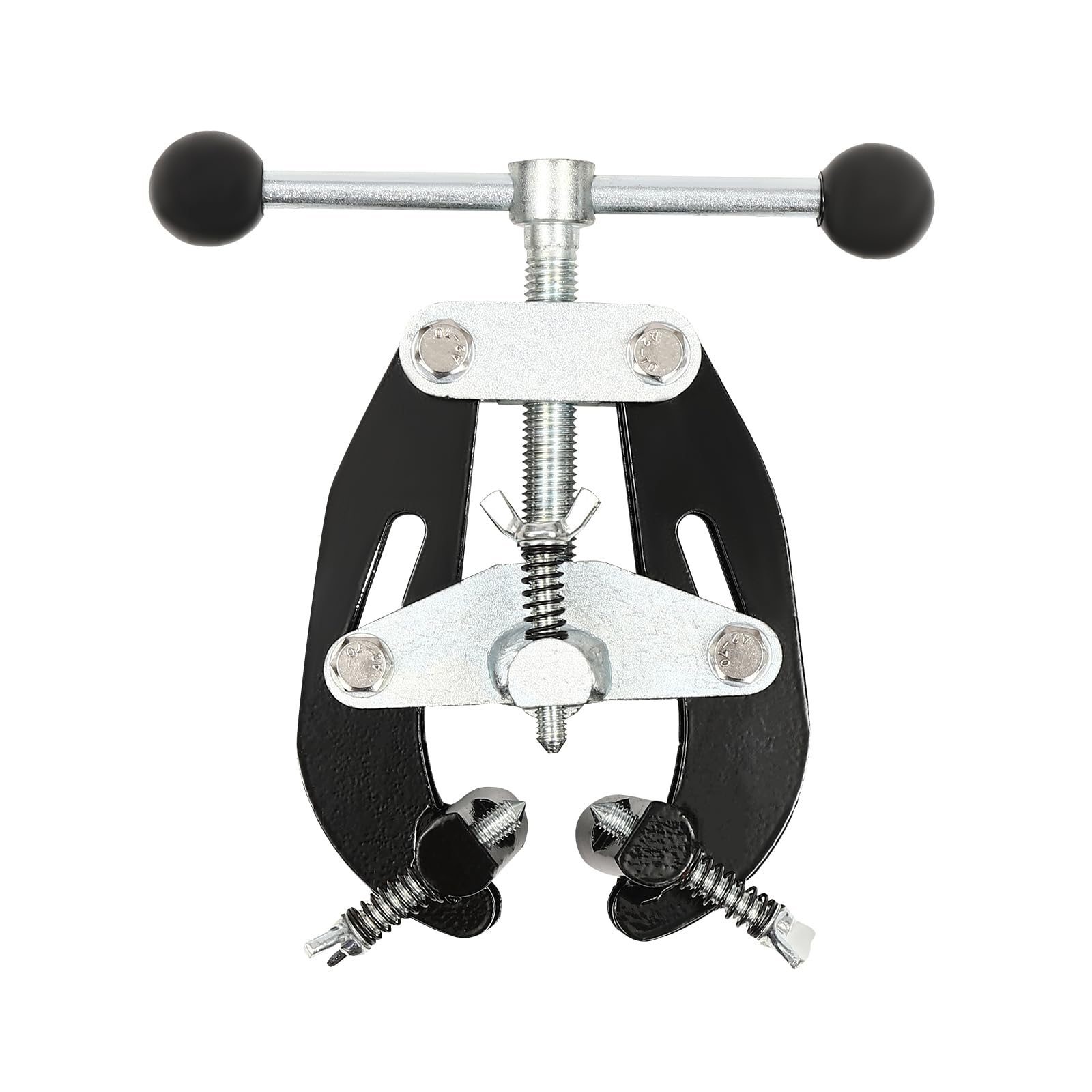 Pipe Clamp, 1” to 2.5” High Strength Ultra Clamp with Quick Acting Screws Steel Pipe Alignment Tool with Lightweight Design for Pipe Fitting Fit Up