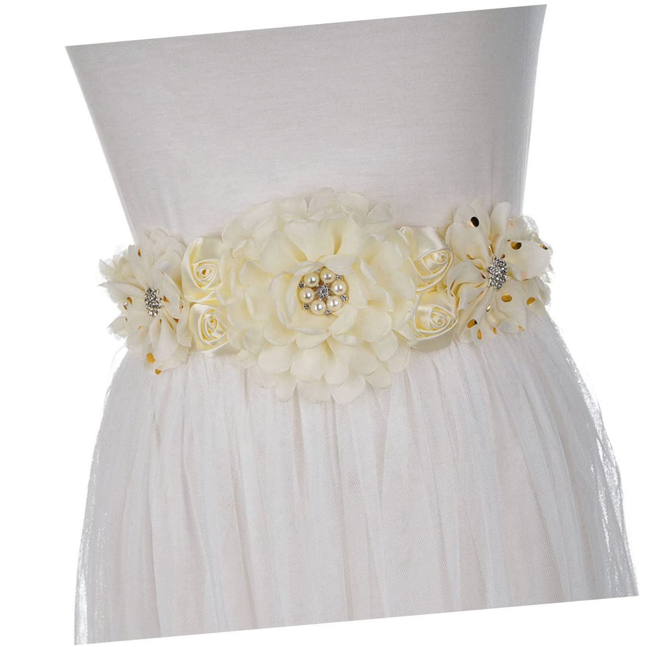 Abaodam 2piezas Cinturón Para Mujer Banda Elegante Para Vestidos Accesorio De Fotografía Maternal Especiales