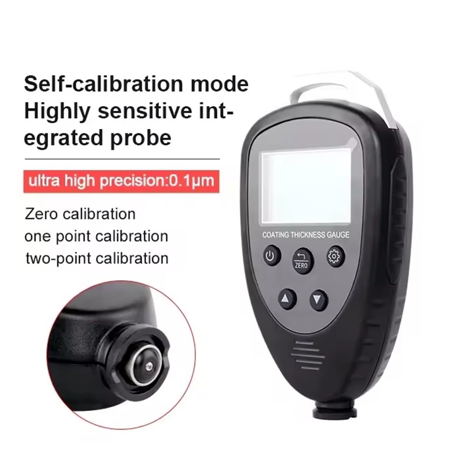 Medidor De Espesor Confiable Precisión Ultraalta Calibración Cero Recubrimiento Inspección Alta Eficiencia para Investigación