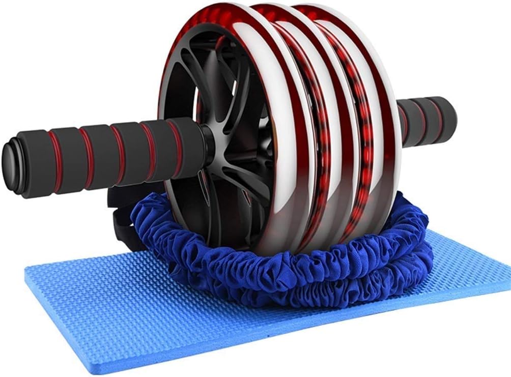 Abdominal Muscle Wheel - Wheel for Abdominal and Core Strength Training, Workout Wheel for Home Gym with Non-Slip Handles