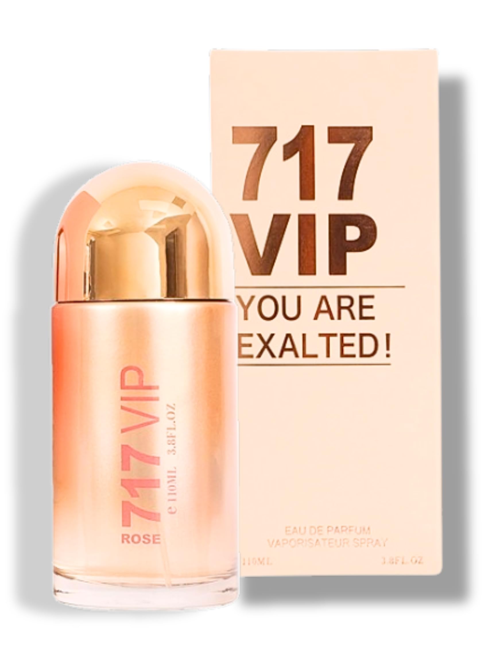 Amazon.com : 717 VIP ROSE PERFUME EAU DE PARFUM FOR WOMEN 3.4 FL