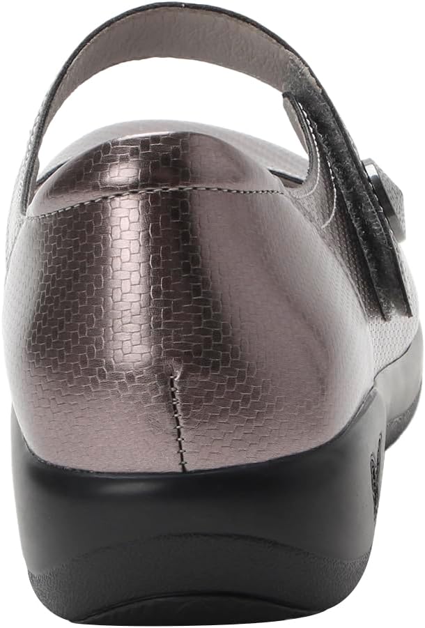 Alegria Women's Kourtney Professional Nursing and Healthcare Adjustable Mary Jane Slip-On Closed Back Clog - Image 3