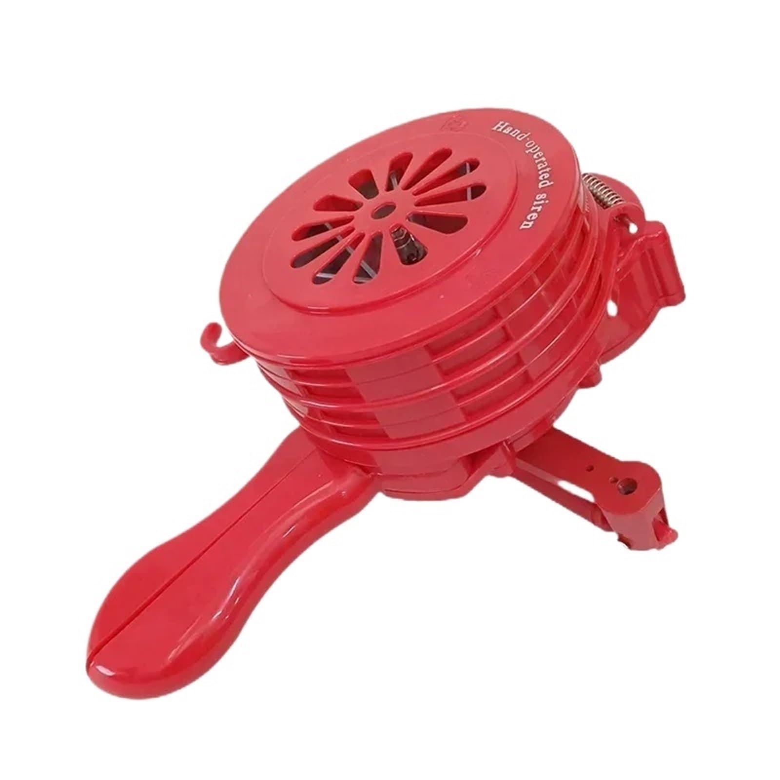 AMZBNEIDI Stainless Steel Hand Meat Grinder for Home Use, Hand Crank Air Raid Siren Plastic Shell Emergency Alarm for Sports Events