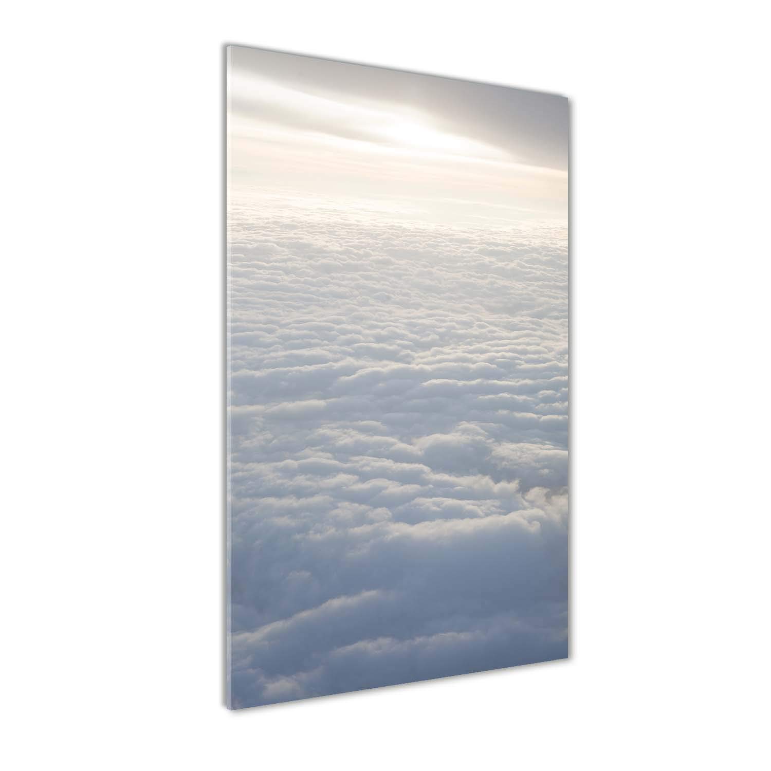 Déco mural derrière le plastique Tulup 70x140 paysage de nuages