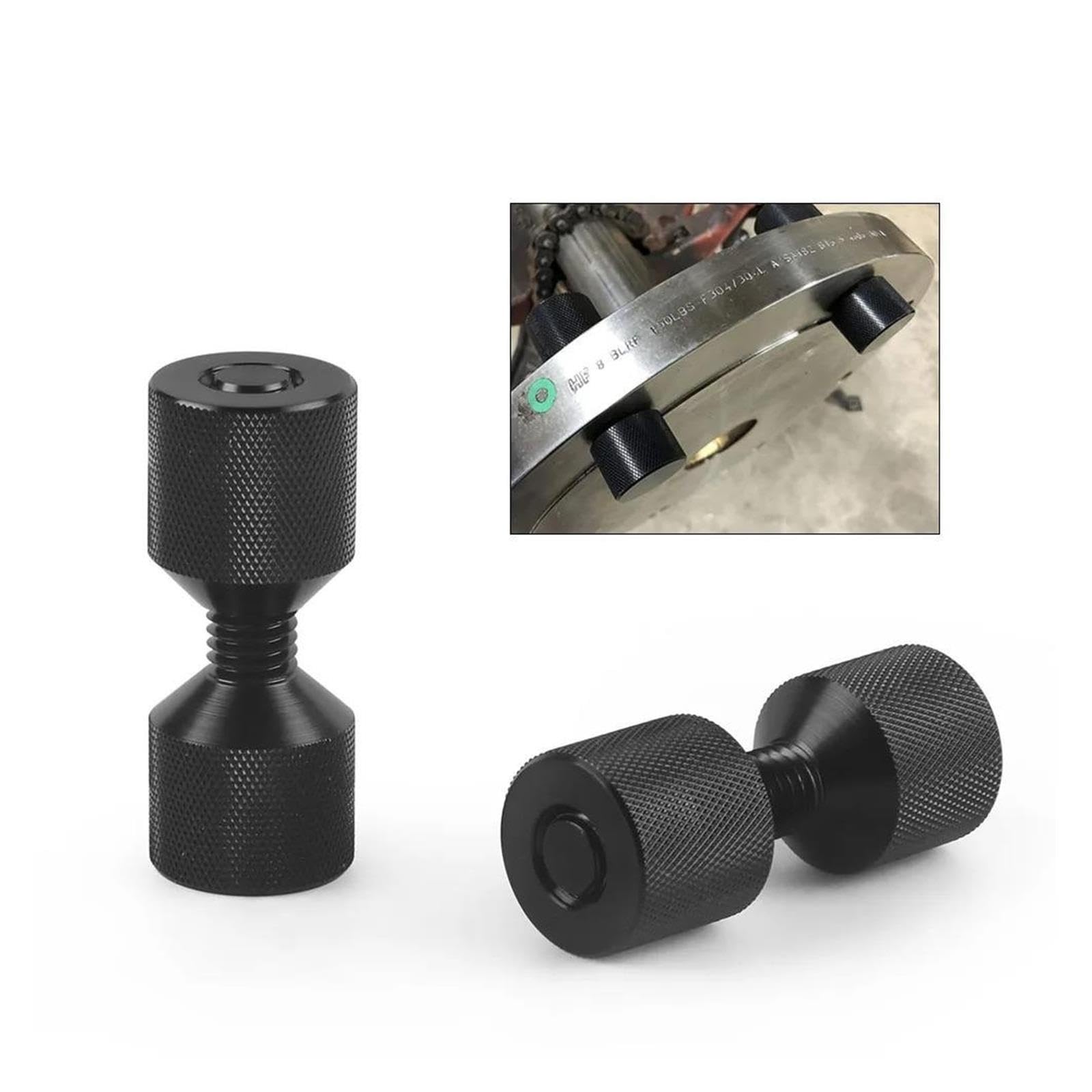 Set di perni a due fori da 1-1/8" in alluminio