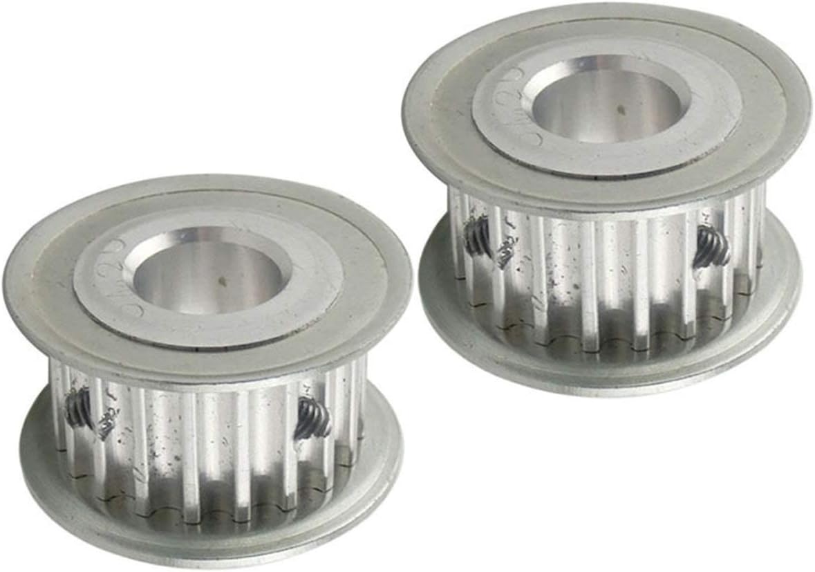 XianglaaTiming Pulley 2pcs HTD 5M 20T Timing Pulley, Inner Bore 5/6/6