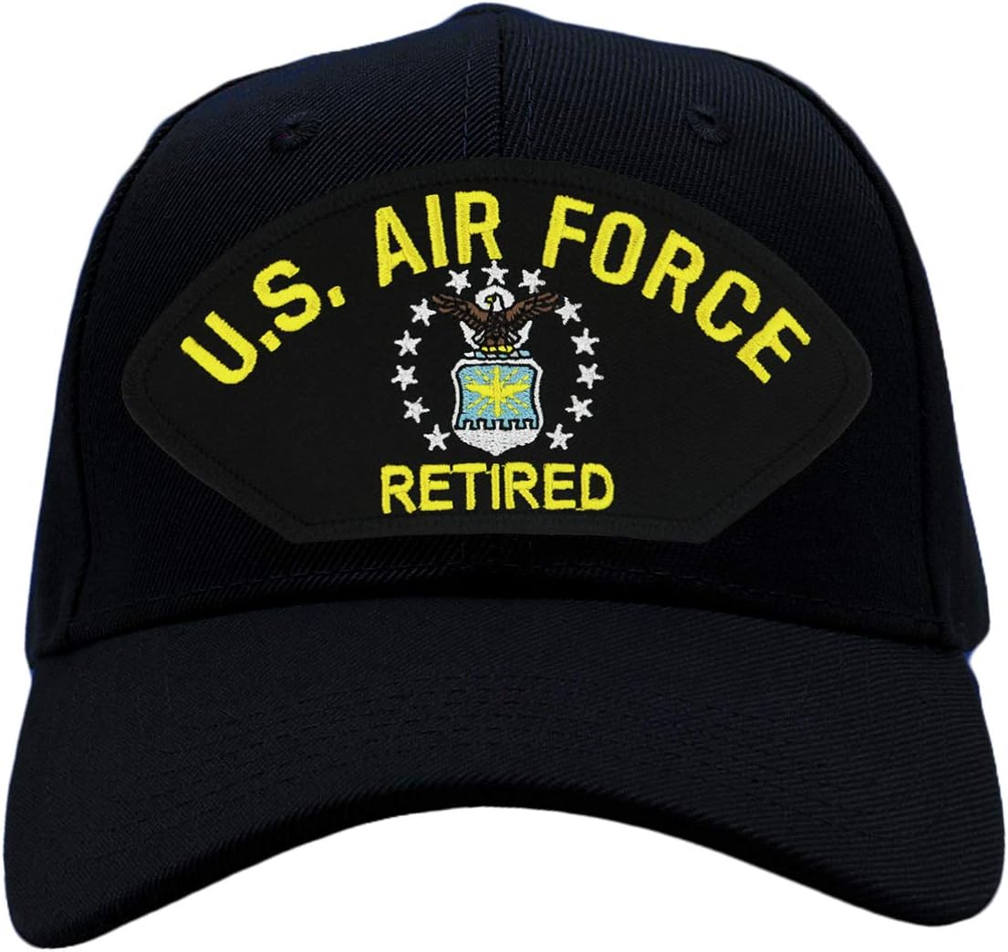 US Air Force Retired Hat/Ballcap Adjustable One Size Fits Most
