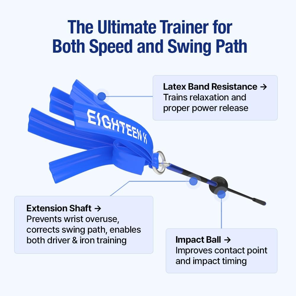 Fast Swing Golf Trainer Speed Distance Training Aid for Long Drives Pro Heoseok