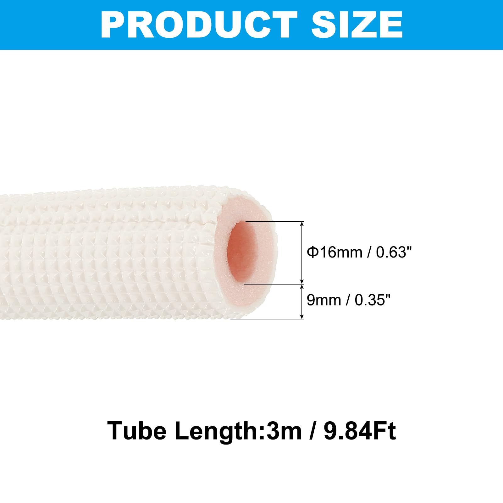 PATIKIL Pipe Insulation Foam Tube - Image 2