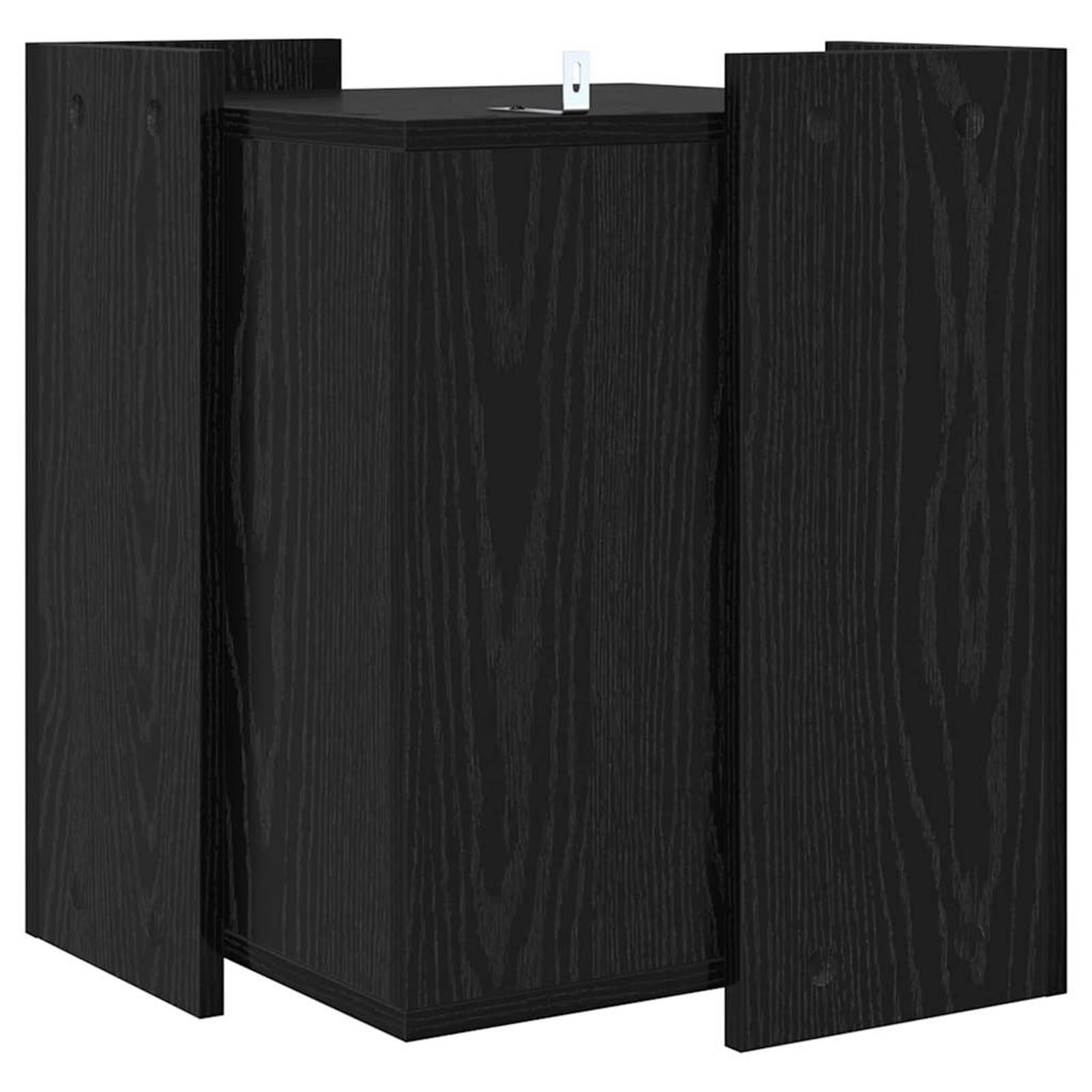 Gecheer Katzenstreu Box Umzäunung, Moderne schlanke rechteckige Form, Glatte Oberfläche, minimalistisches Design, für den Innenbereich und Katzenbesitzer